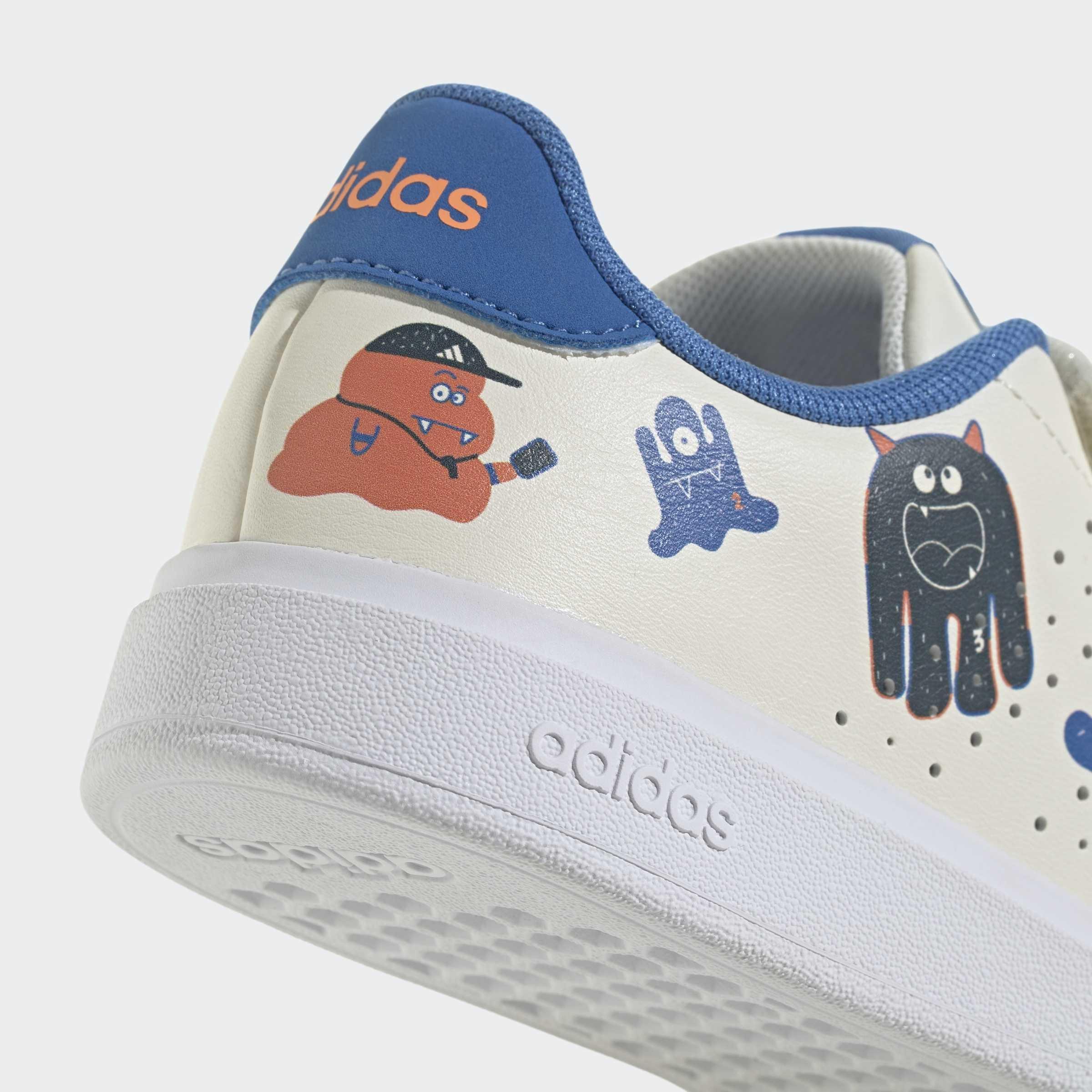 Kids Unisex Advantage Base 2.0 Shoes Children, White, A701_ONE, large image number 5