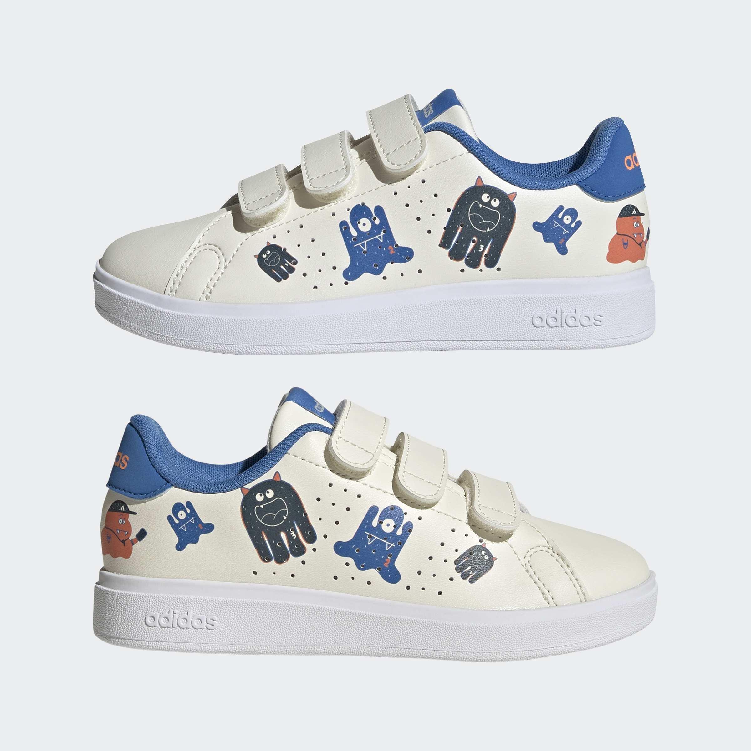 Kids Unisex Advantage Base 2.0 Shoes Children, White, A701_ONE, large image number 8