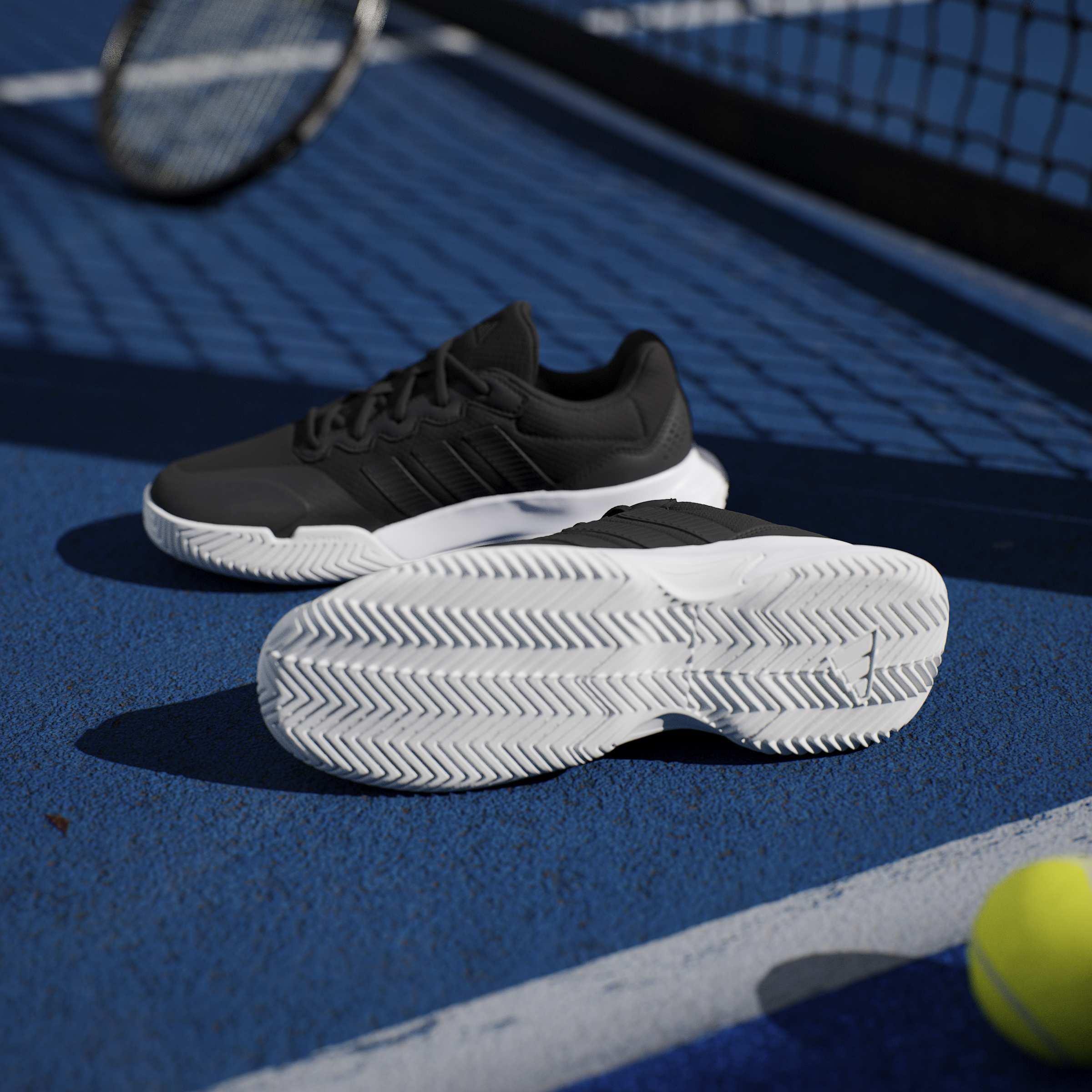 Gamecourt 2 Tennis Shoes, Black, A701_ONE, large image number 9