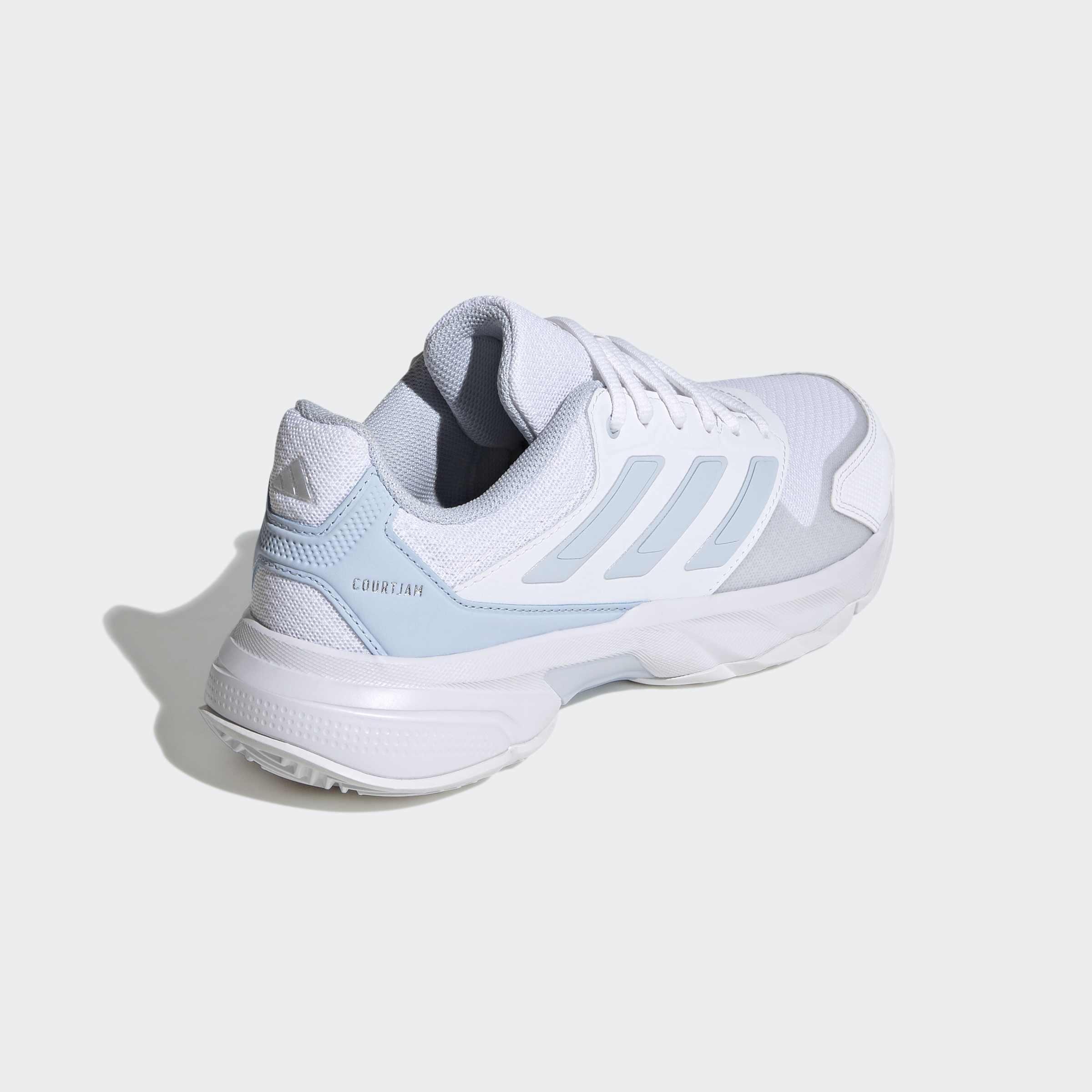 Courtjam Control 3 Tennis Shoes, White, A701_ONE, large image number 3