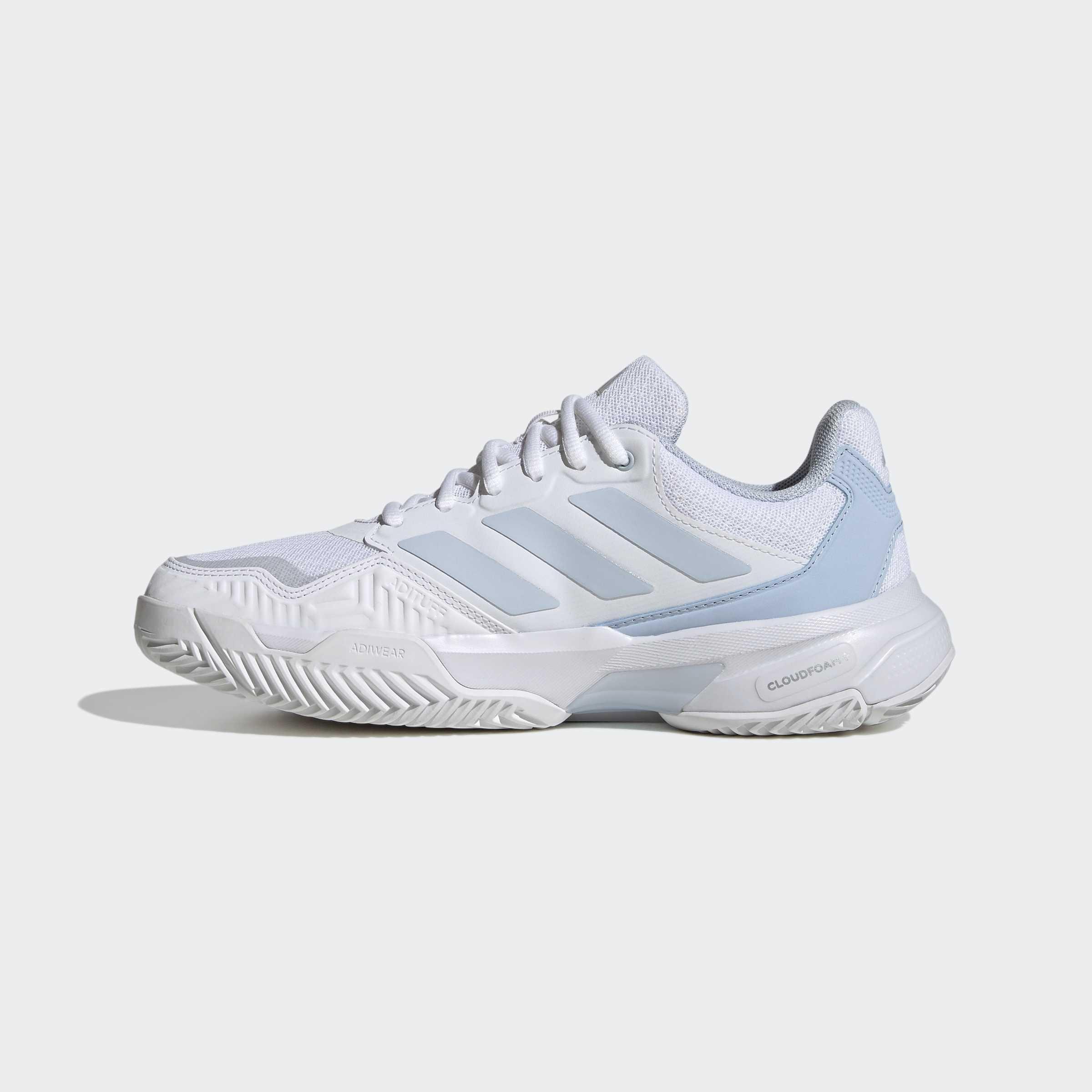 Courtjam Control 3 Tennis Shoes, White, A701_ONE, large image number 8