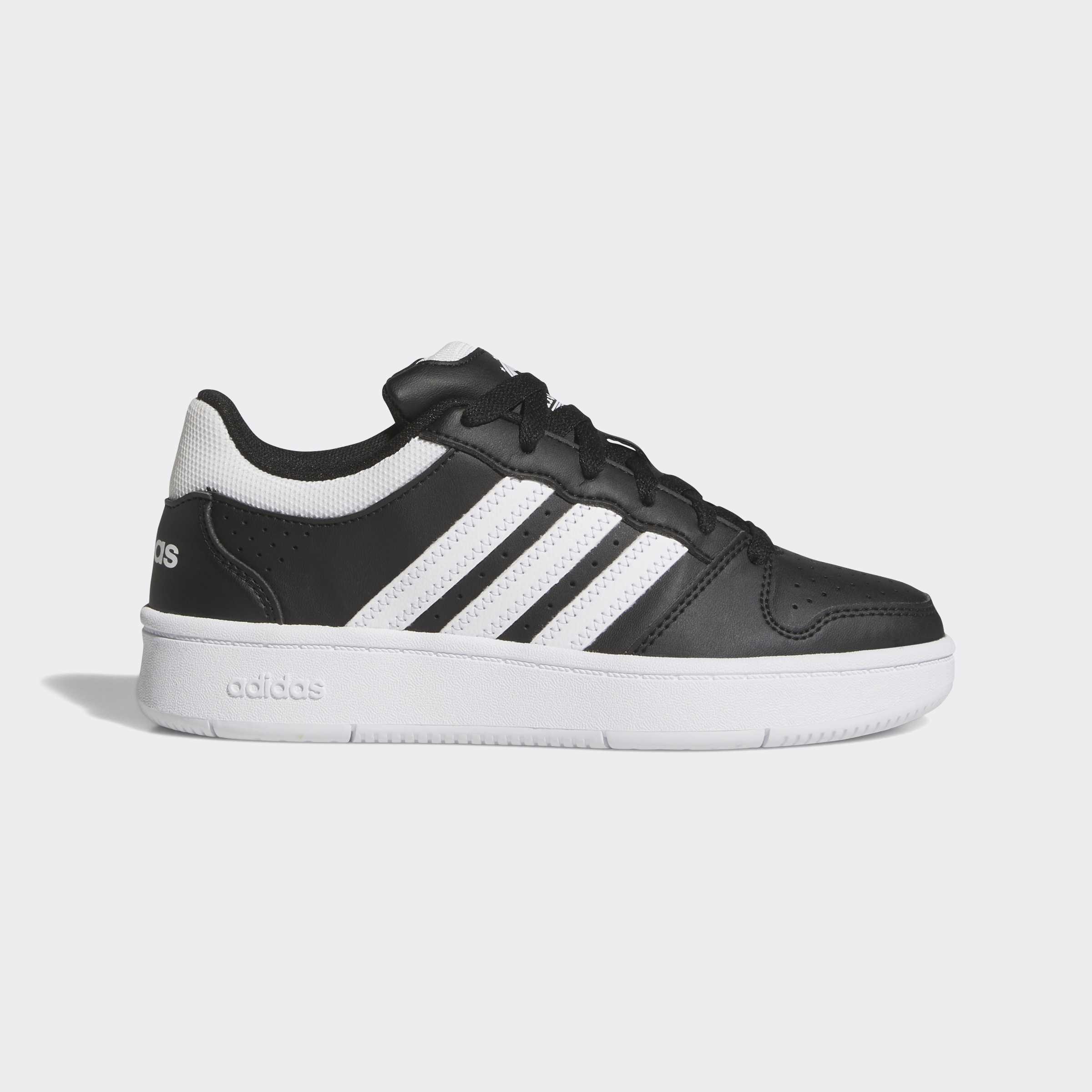 Kids Unisex Hoops Classic J Shoes, Black