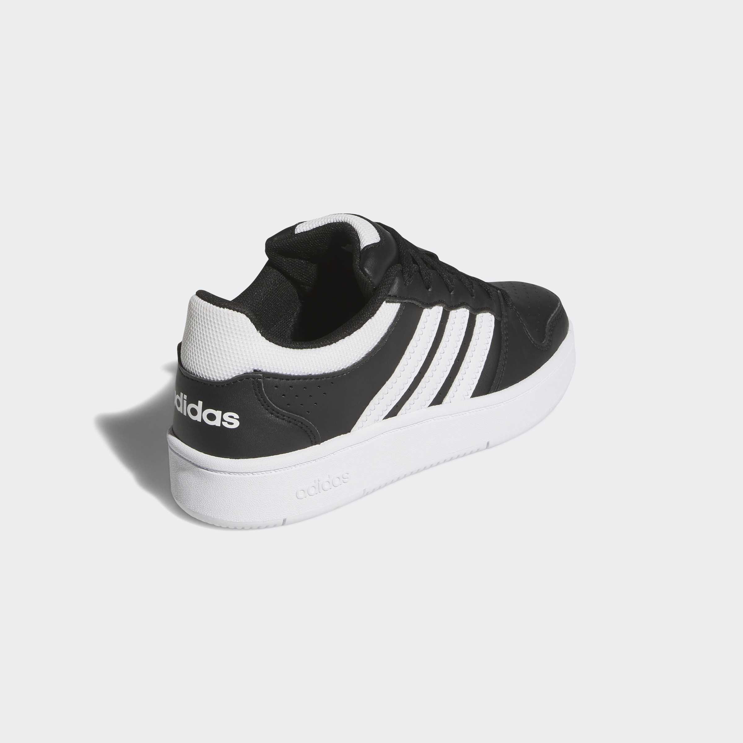 Kids Unisex Hoops Classic J Shoes, Black, A701_ONE, large image number 3