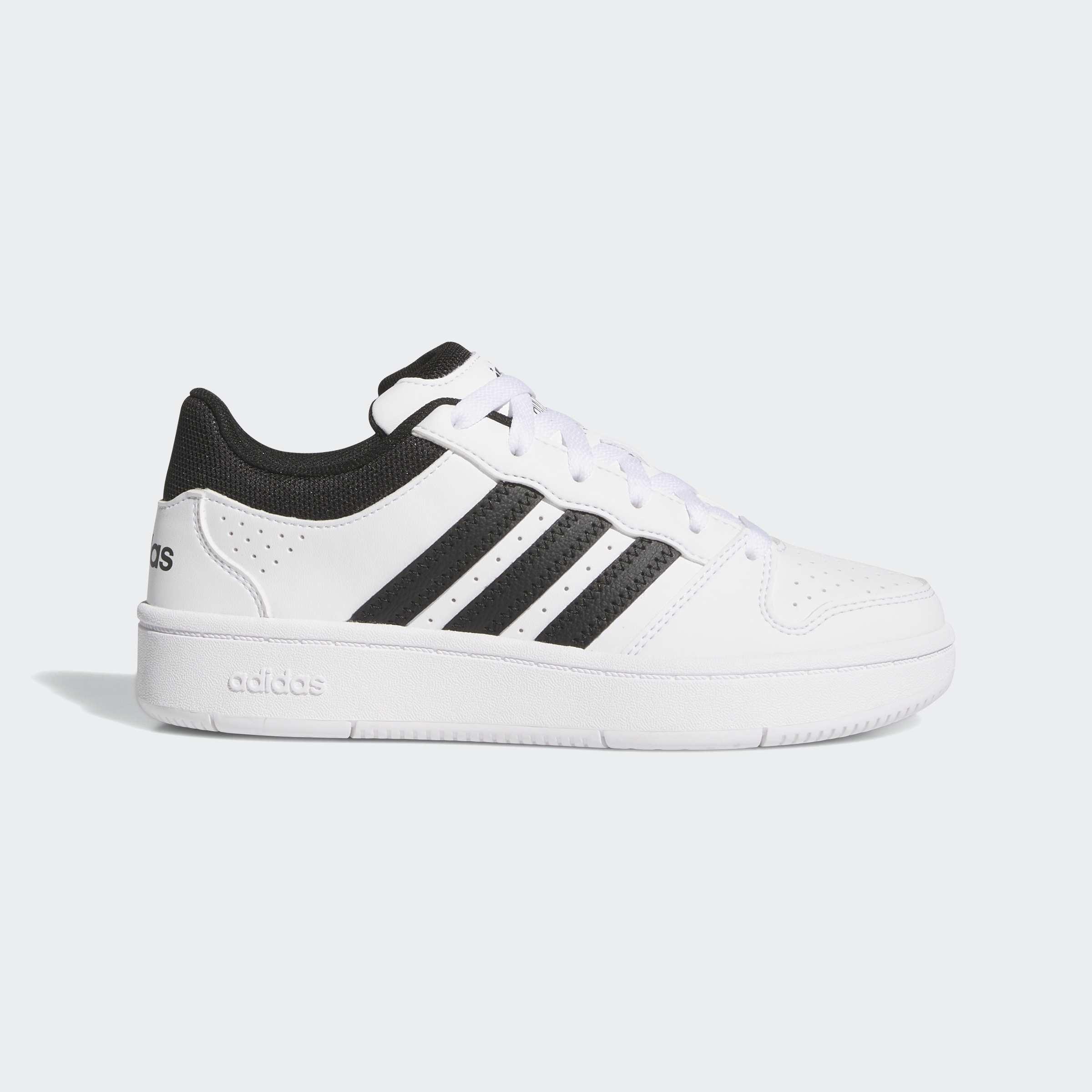 Kids Unisex Hoops Classic J Shoes, White