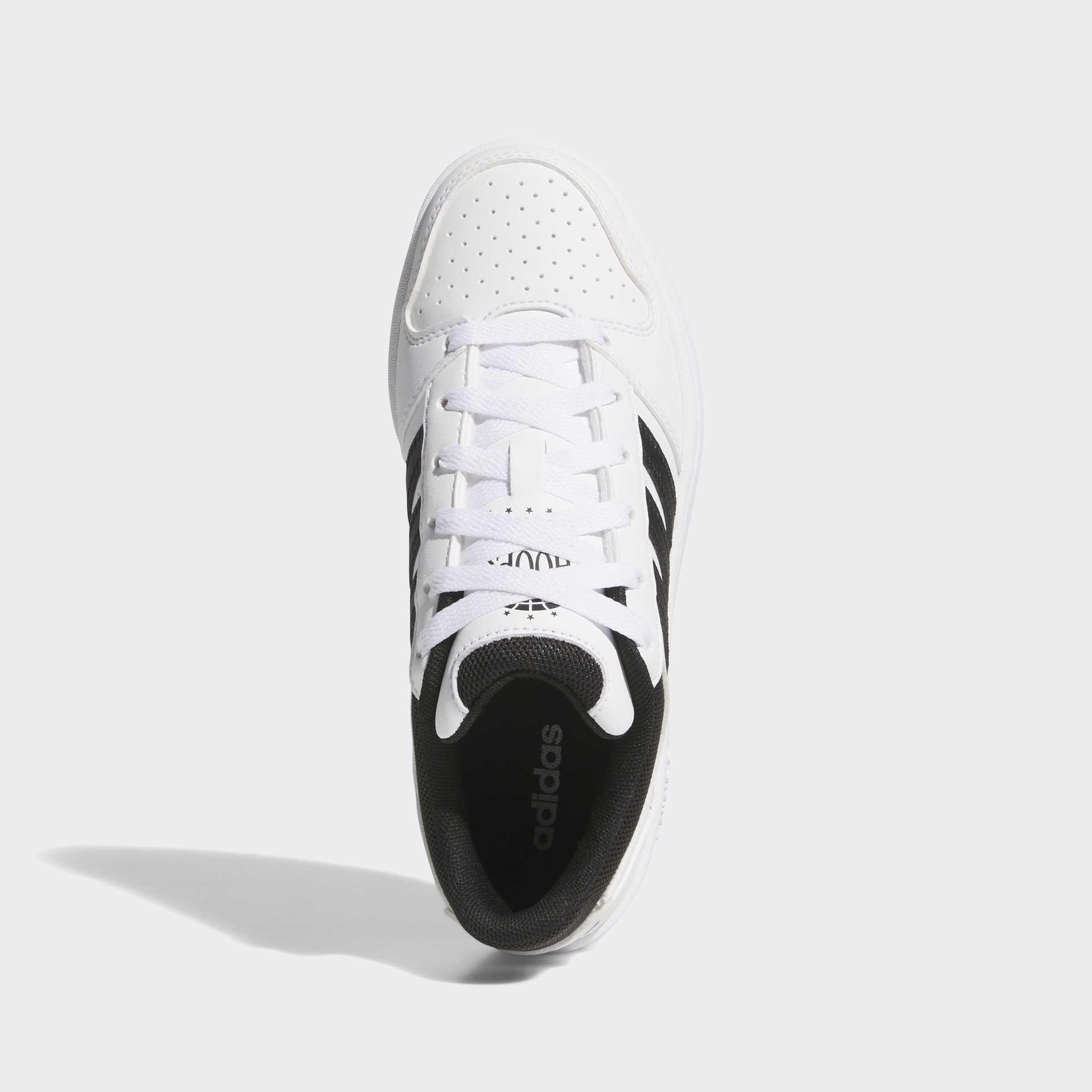 Kids Unisex Hoops Classic J Shoes, White