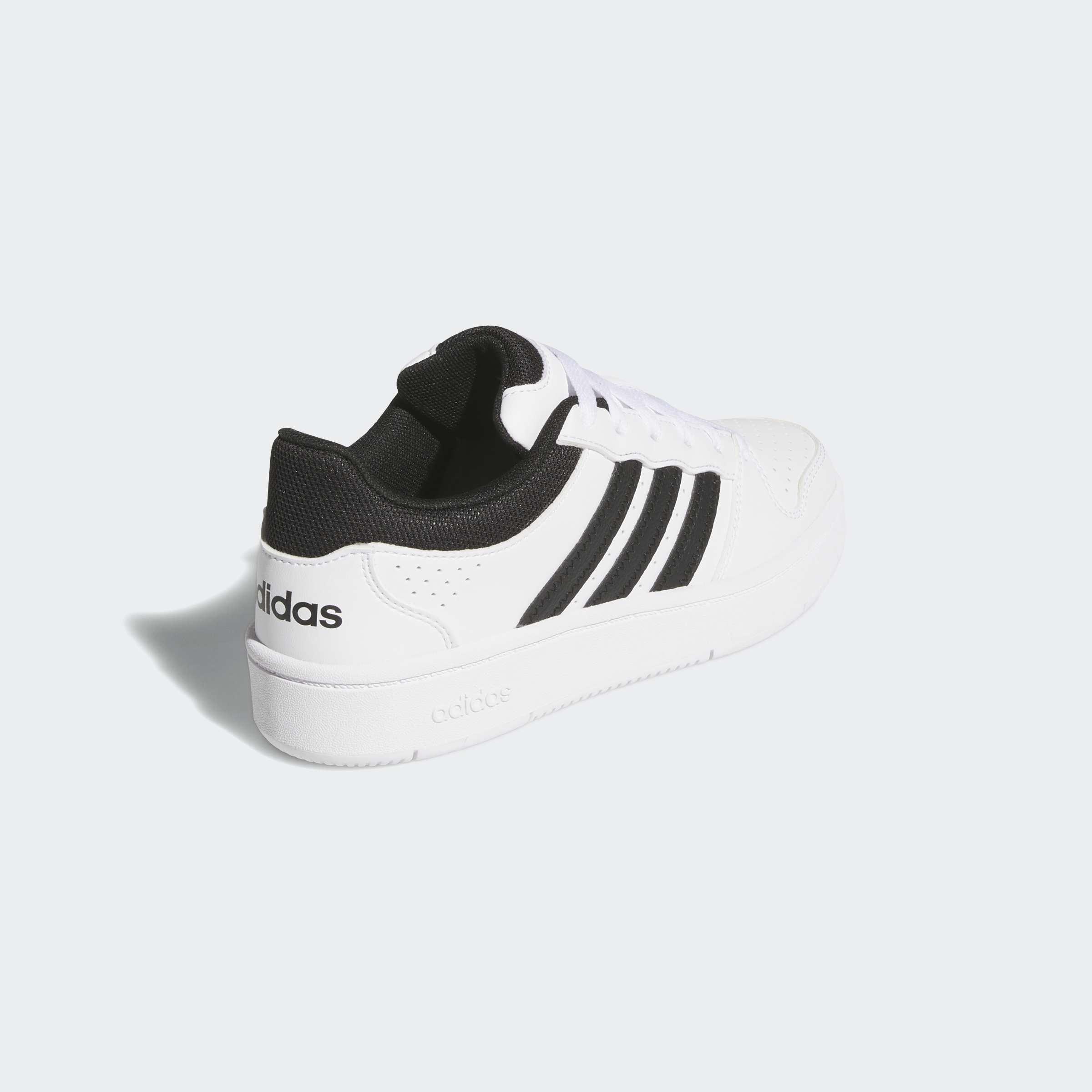 Kids Unisex Hoops Classic J Shoes, White, A701_ONE, large image number 3