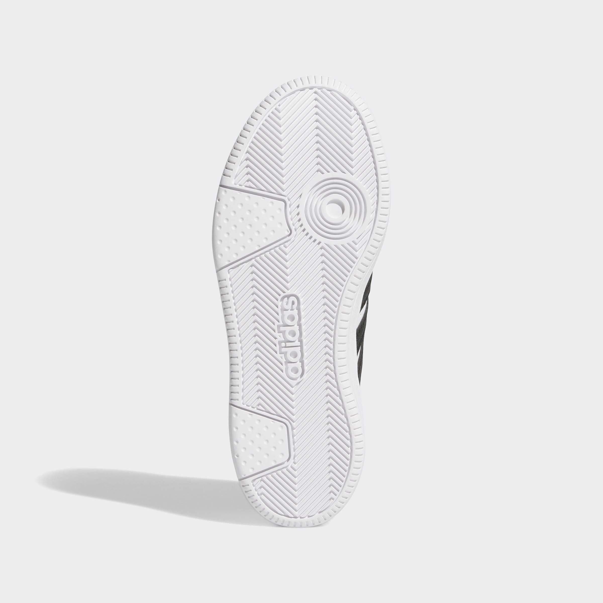 Kids Unisex Hoops Classic J Shoes, White, A701_ONE, large image number 6