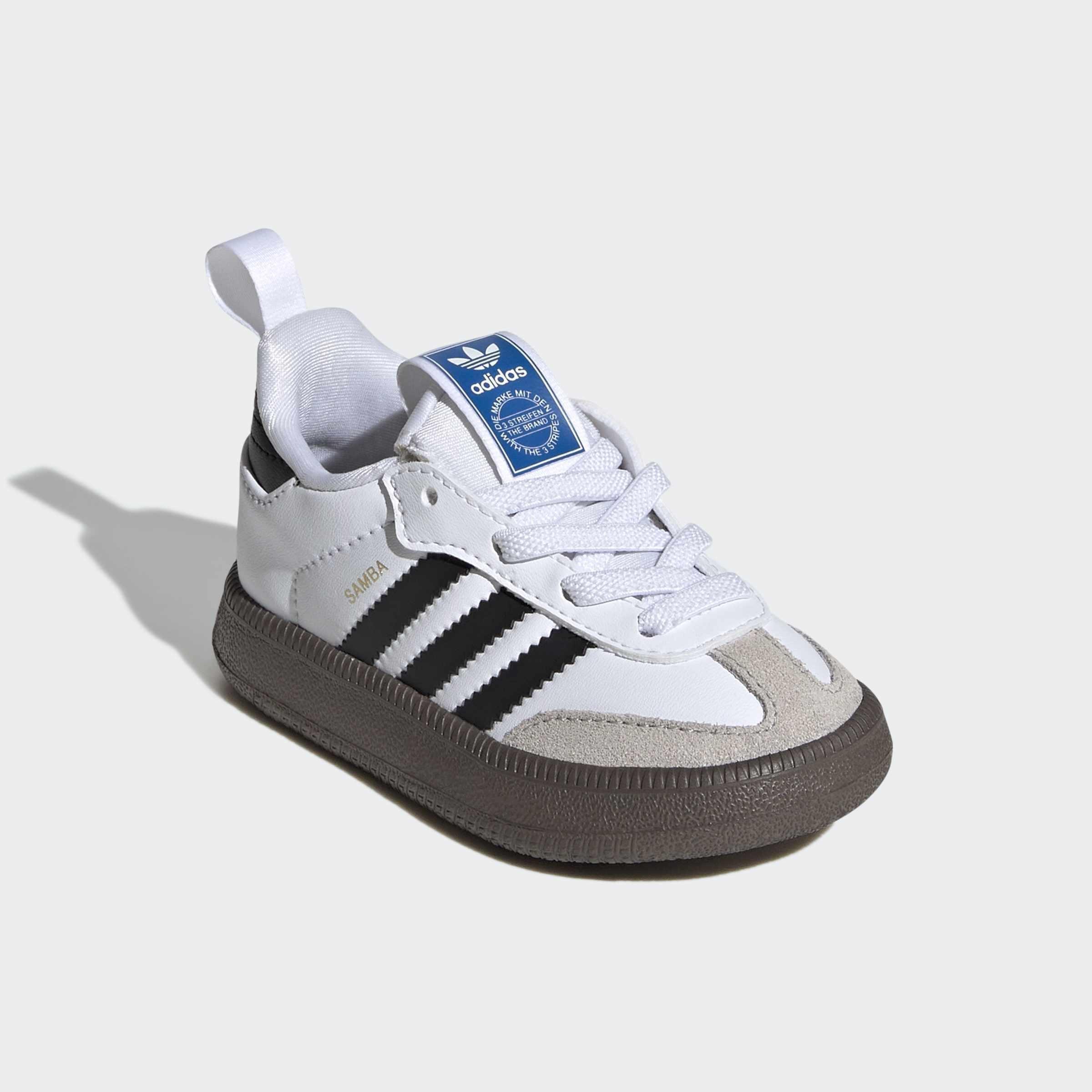 Kids Unisex Samba Quickon Shoes, White, A701_ONE, large image number 2