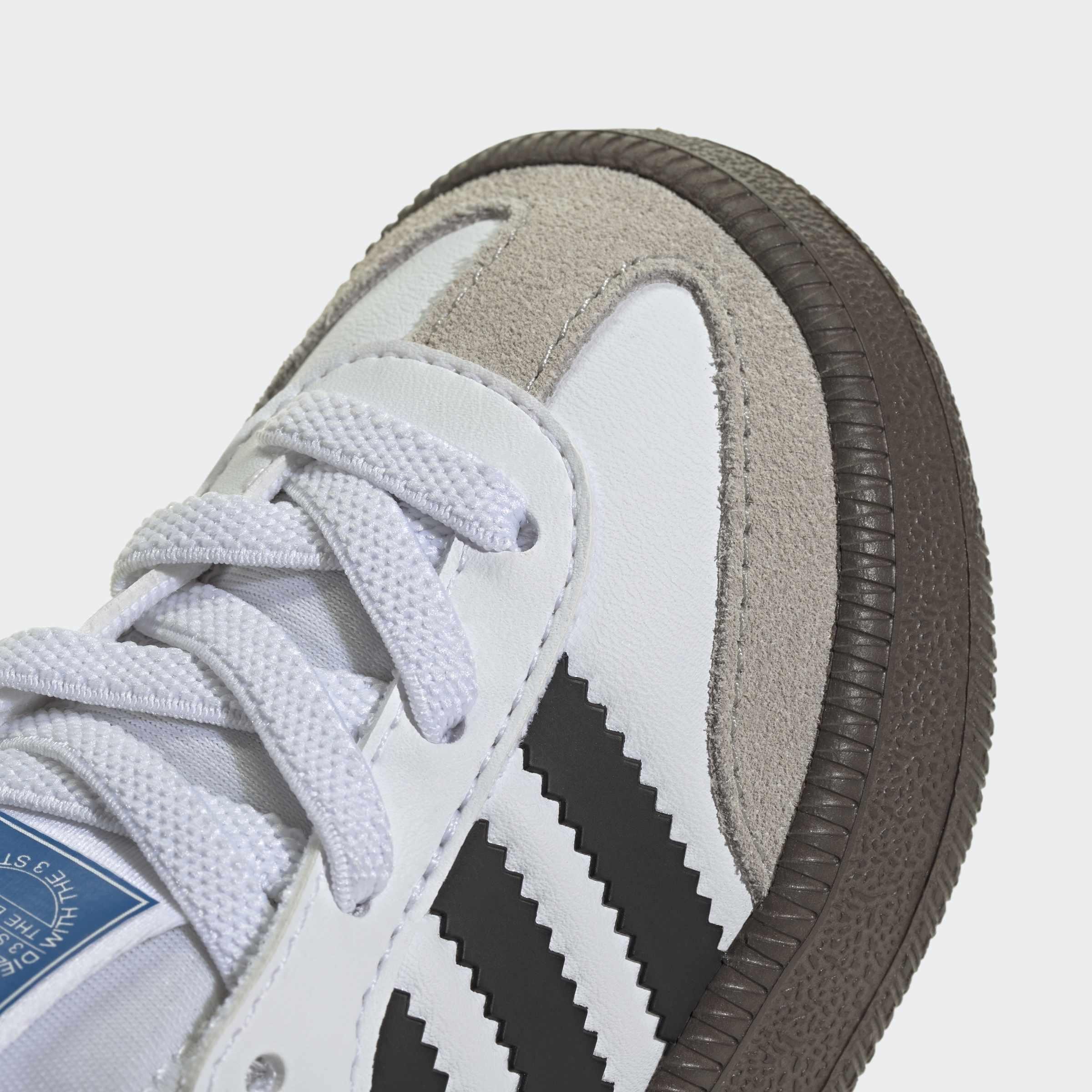 Kids Unisex Samba Quickon Shoes, White, A701_ONE, large image number 4
