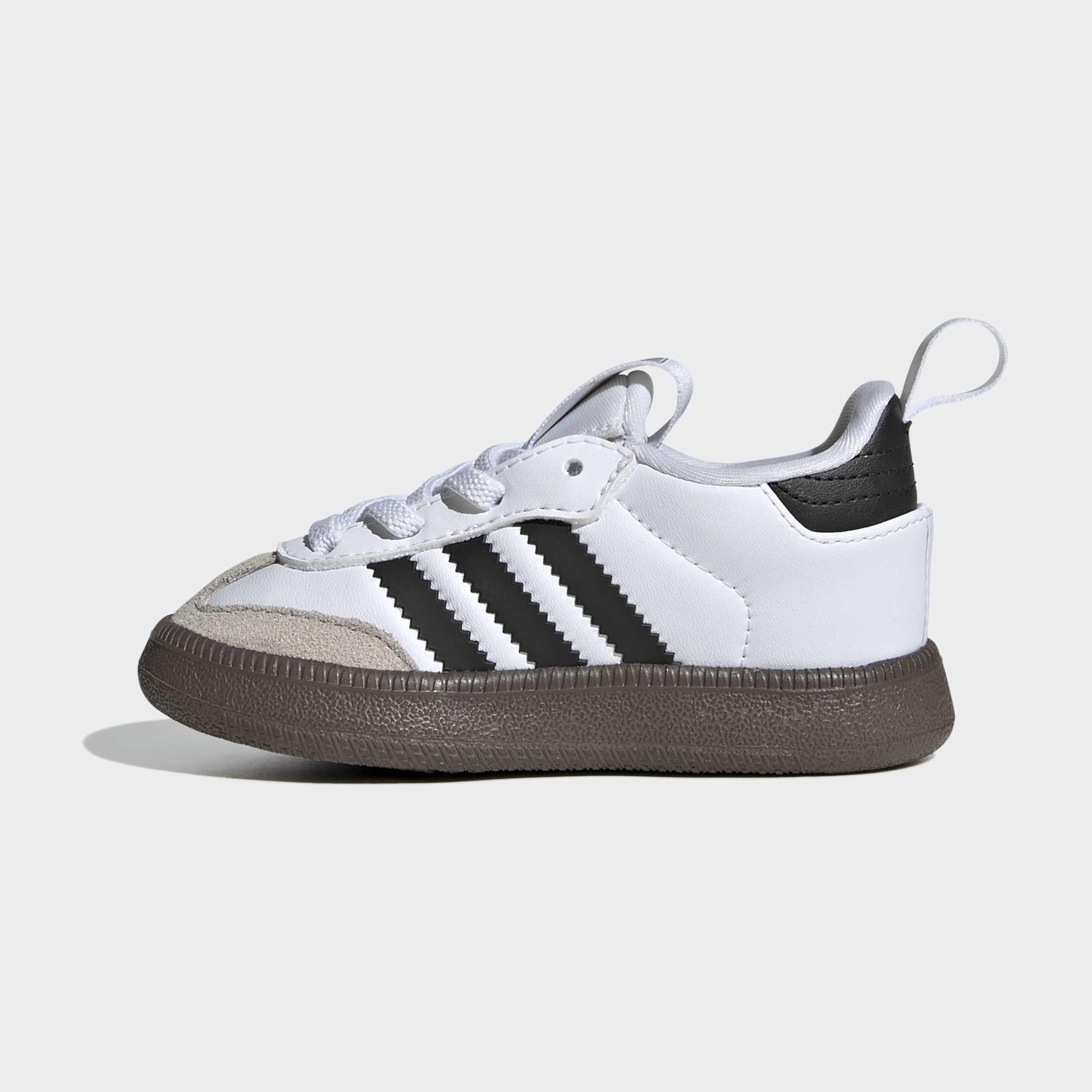 Kids Unisex Samba Quickon Shoes, White, A701_ONE, large image number 6