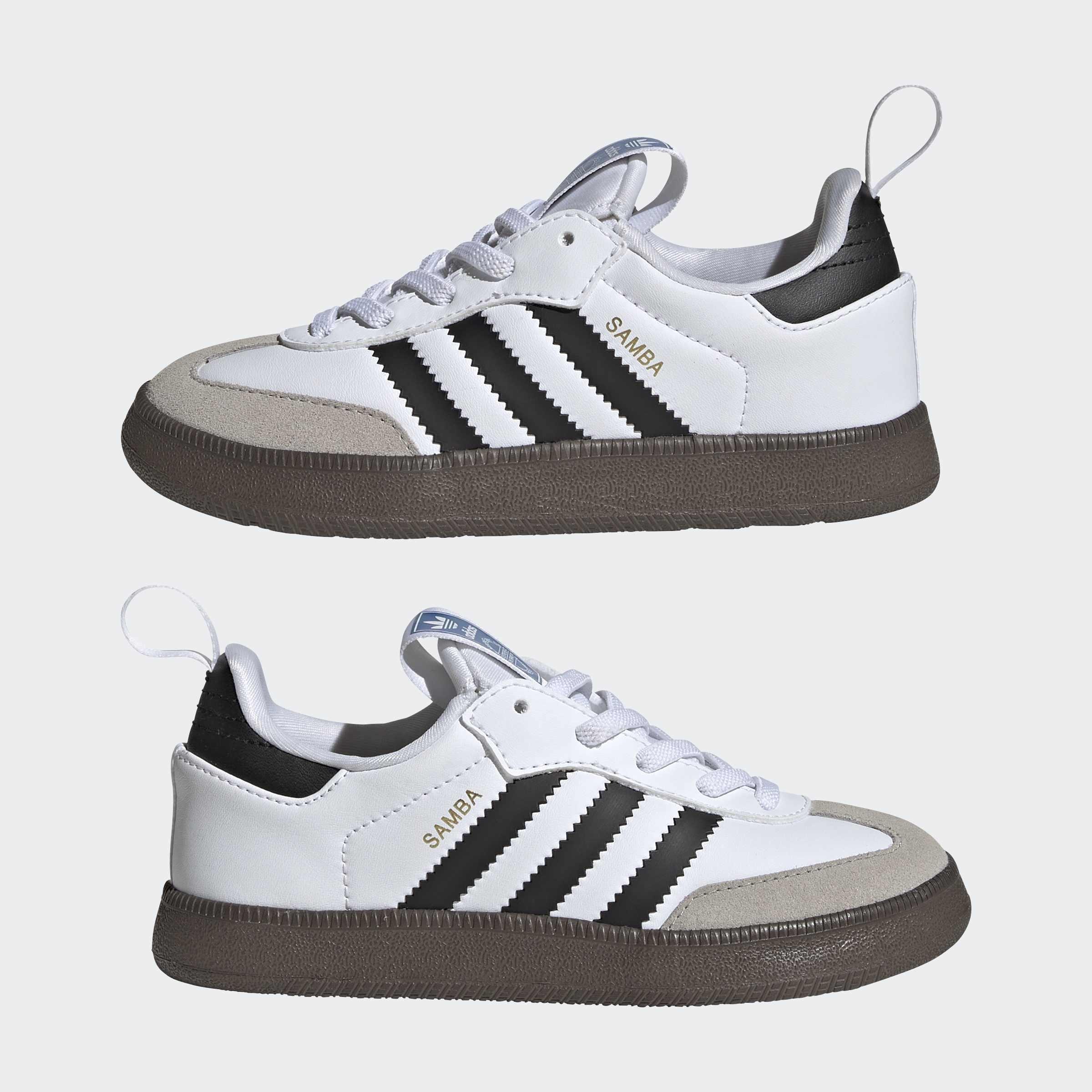 Kids Unisex Samba Quickon Kids Shoes, White, A701_ONE, large image number 6
