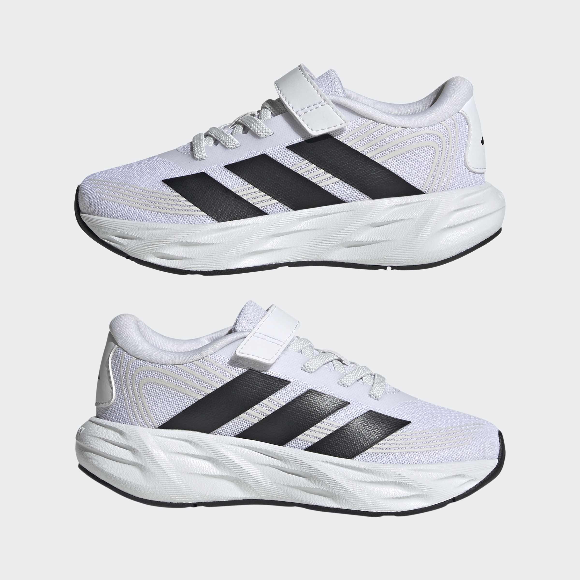 Kids Unisex Galaxy 8 EL C Shoes, White, A701_ONE, large image number 6