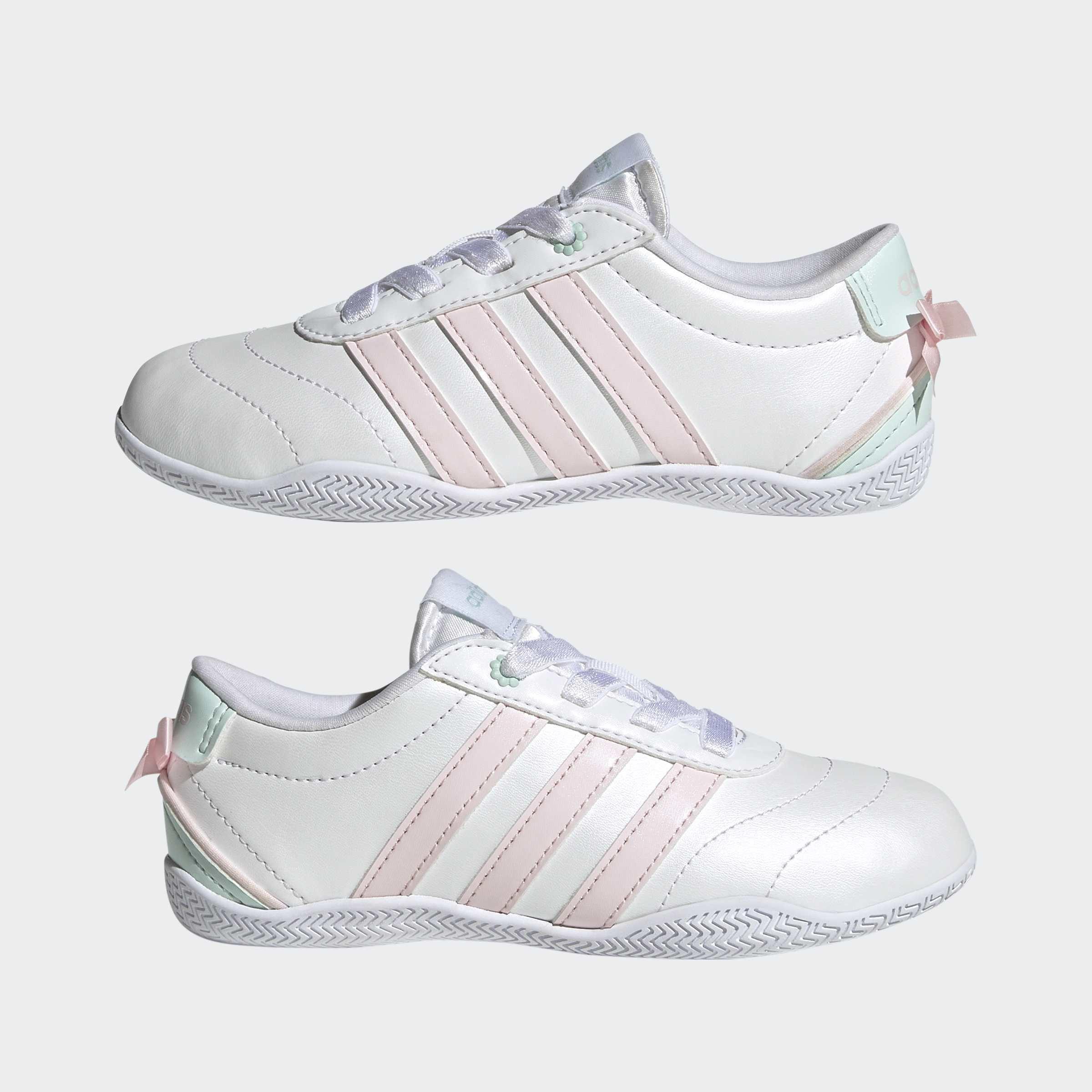 Kids Unisex Grand Court LO Shoes, White, A701_ONE, large image number 8