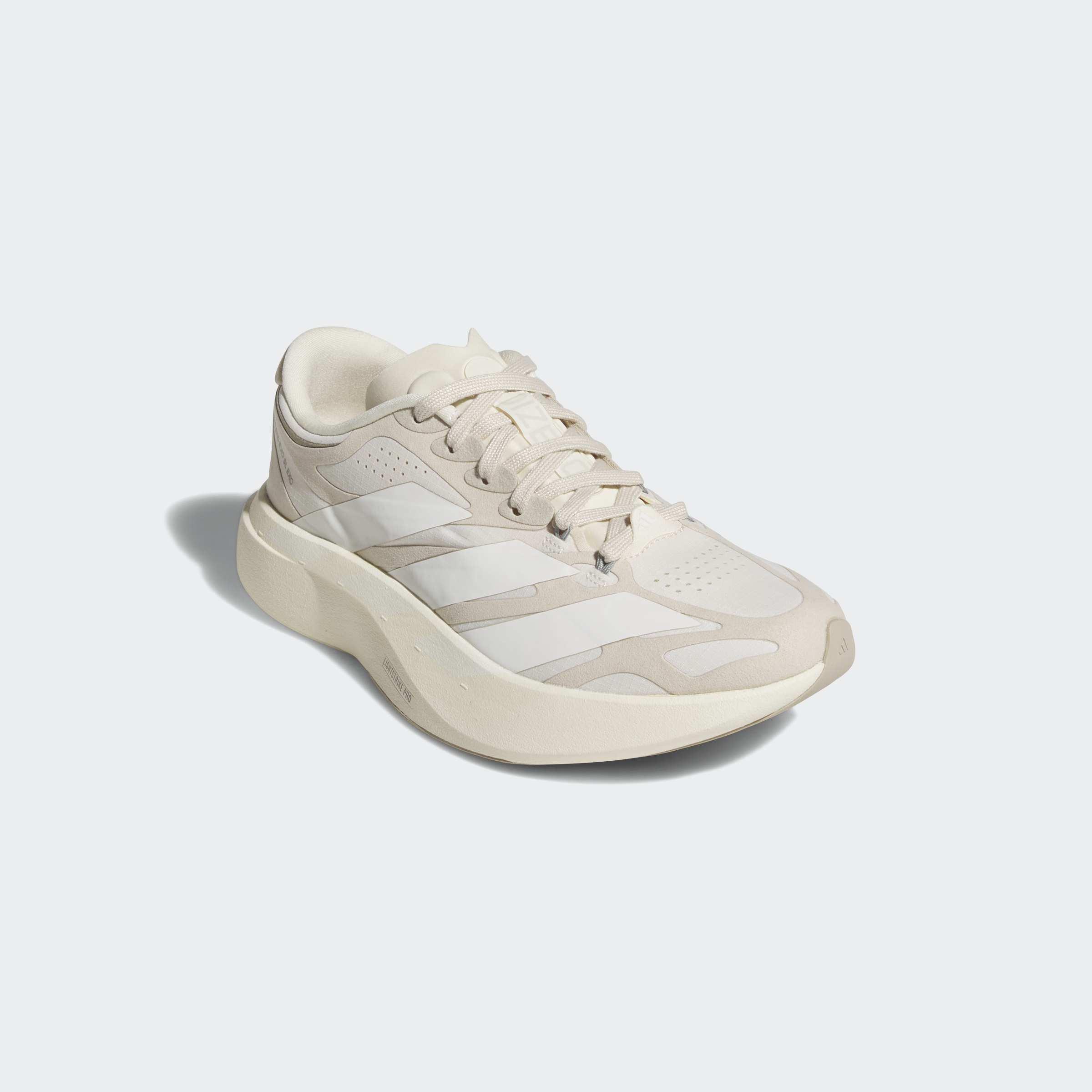 Adizero EVO SL EXO Suede Lightstrikepro Running Shoes, White, A701_ONE, large image number 2