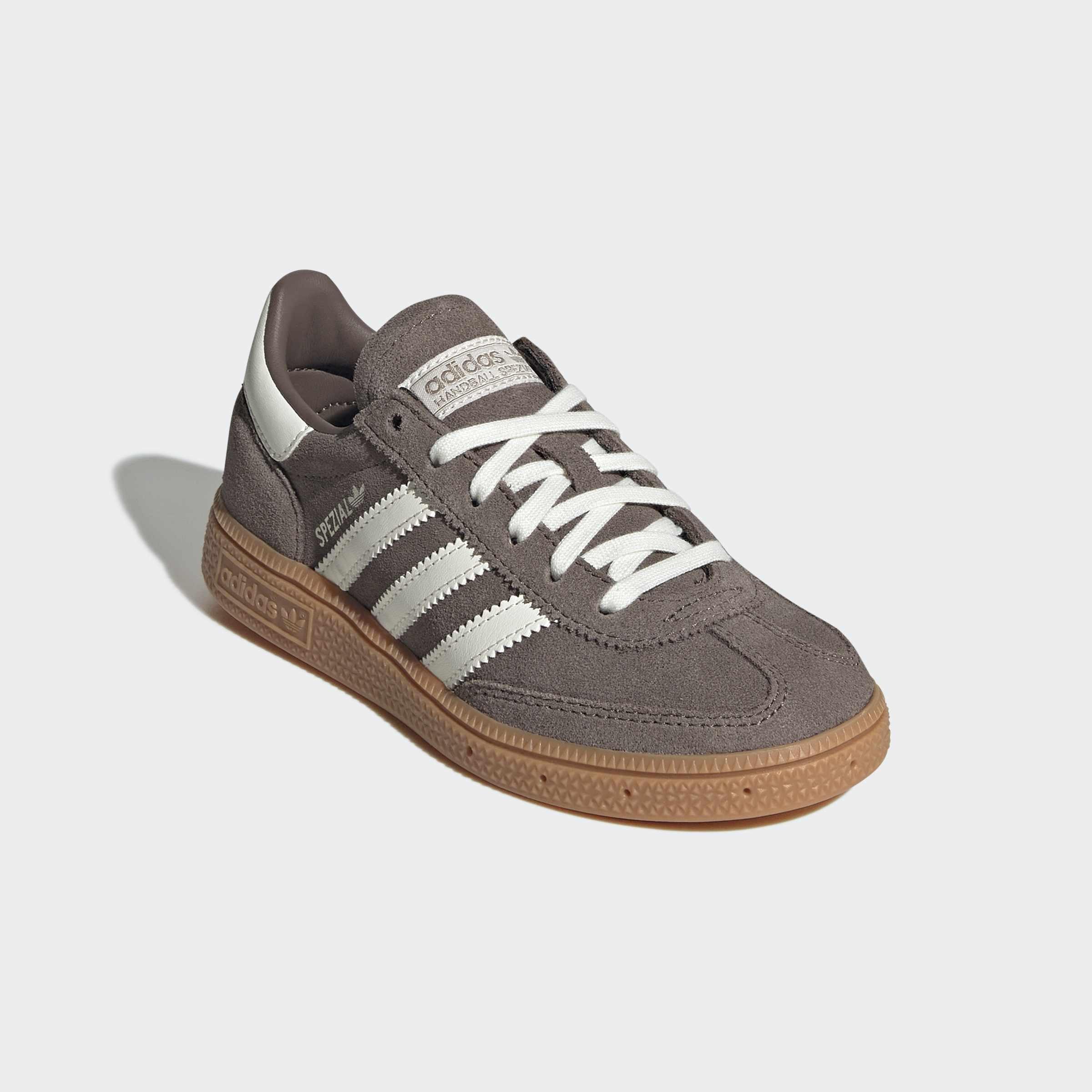 Kids Unisex Handball Spezial Shoes, Brown, A701_ONE, large image number 2