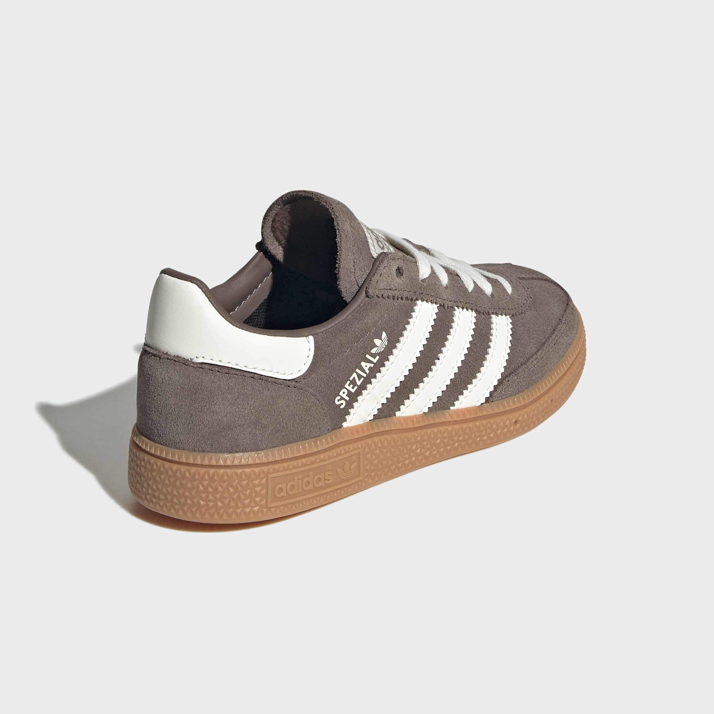 Kids Unisex Handball Spezial Shoes, Brown, A701_ONE, large image number 3