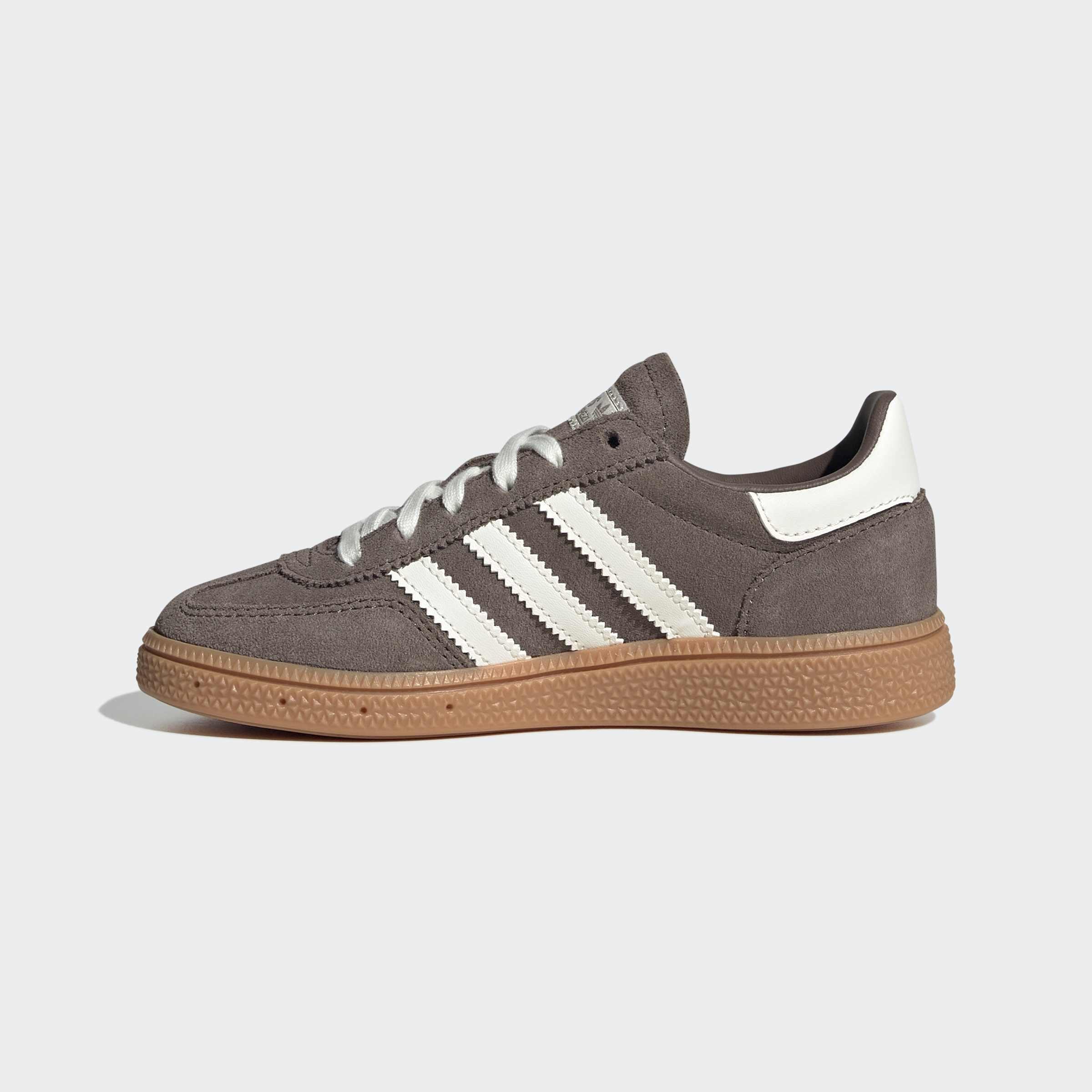 Kids Unisex Handball Spezial Shoes, Brown, A701_ONE, large image number 7