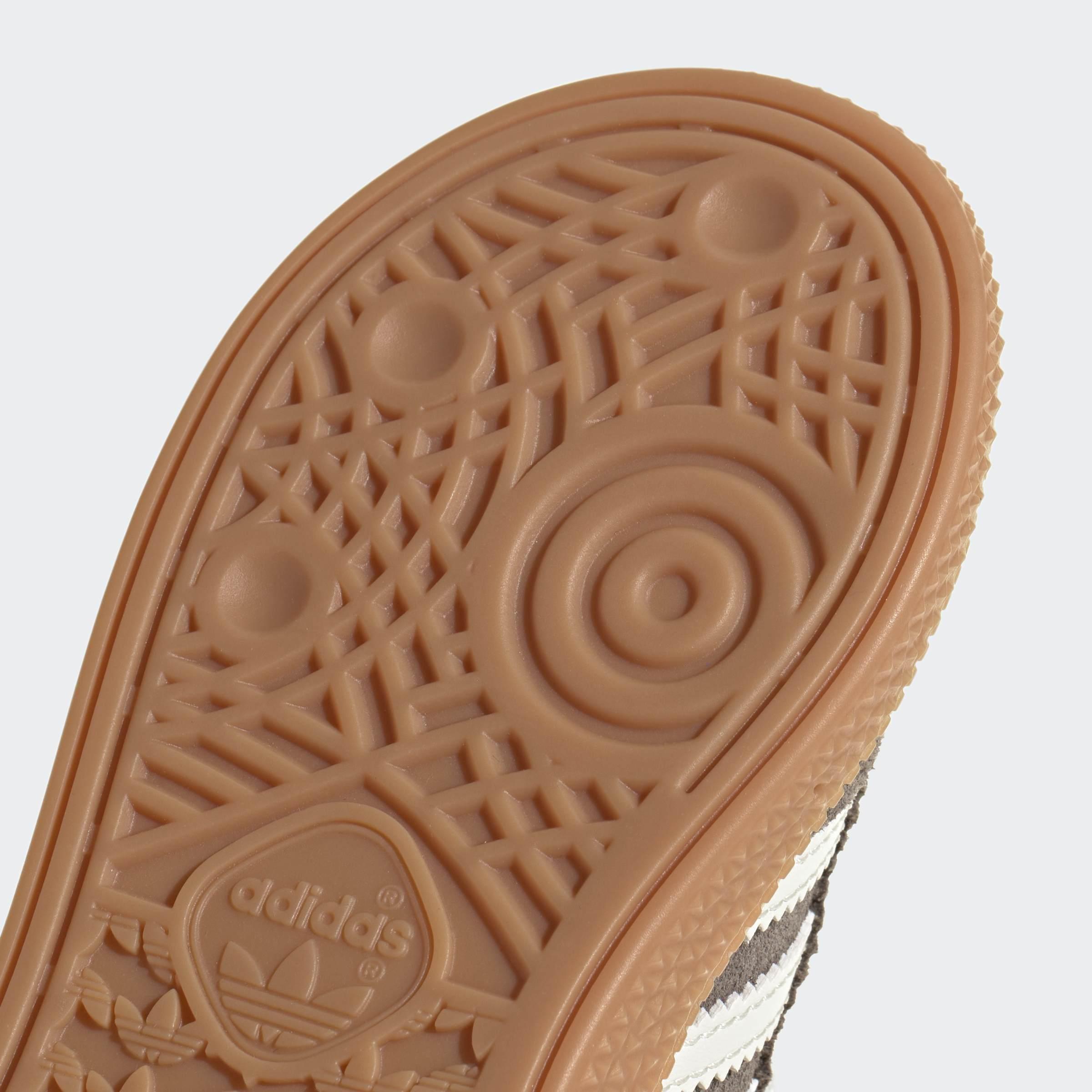 Kids Unisex Handball Spezial Comfort Closure Elastic Lace Shoes, Brown, A701_ONE, large image number 6