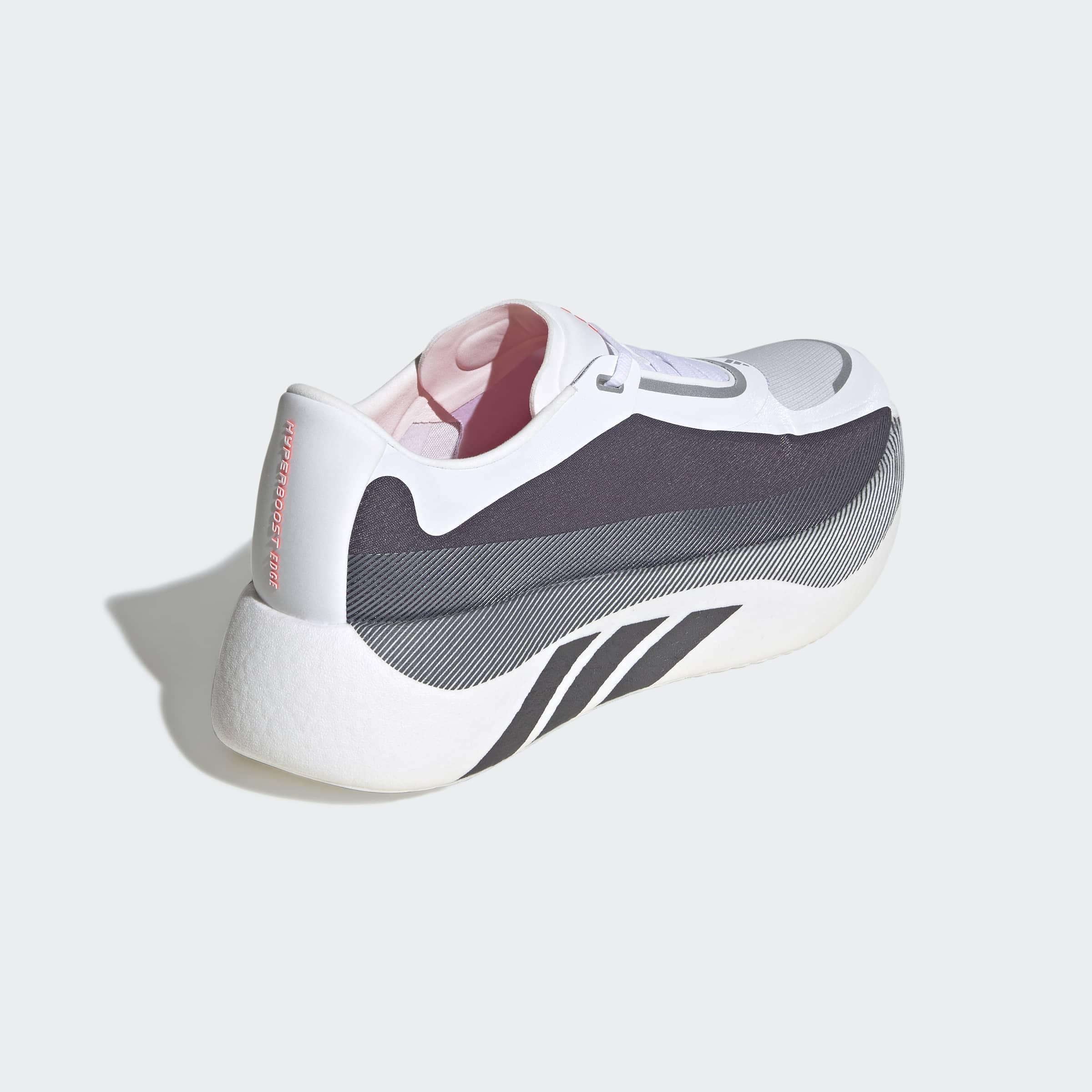 Hyperboost Edge Running Shoes, White, A701_ONE, large image number 3