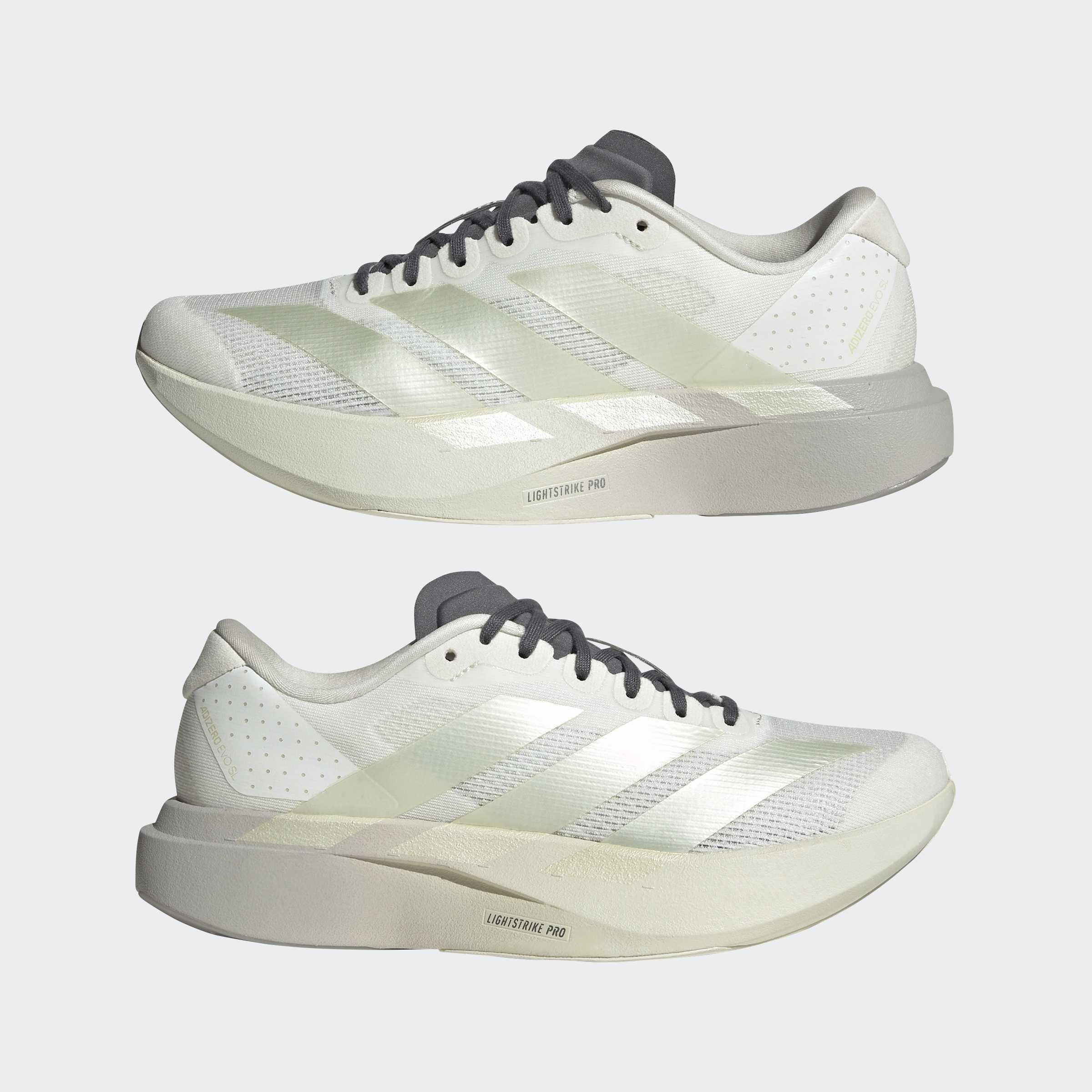 Adizero EVO SL Shoes, White, A701_ONE, large image number 6