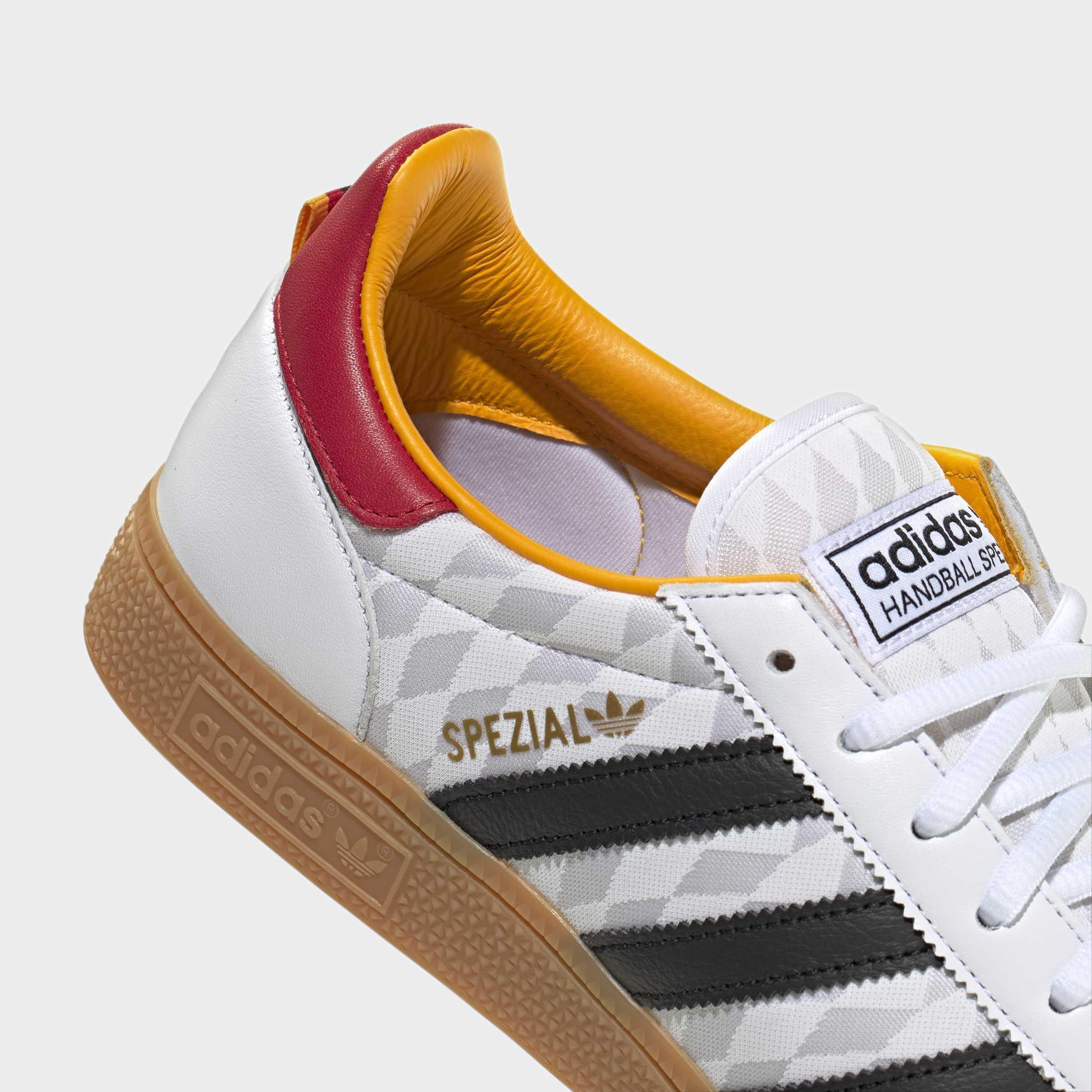 Handball Spezial Shoes, White, A701_ONE, large image number 4