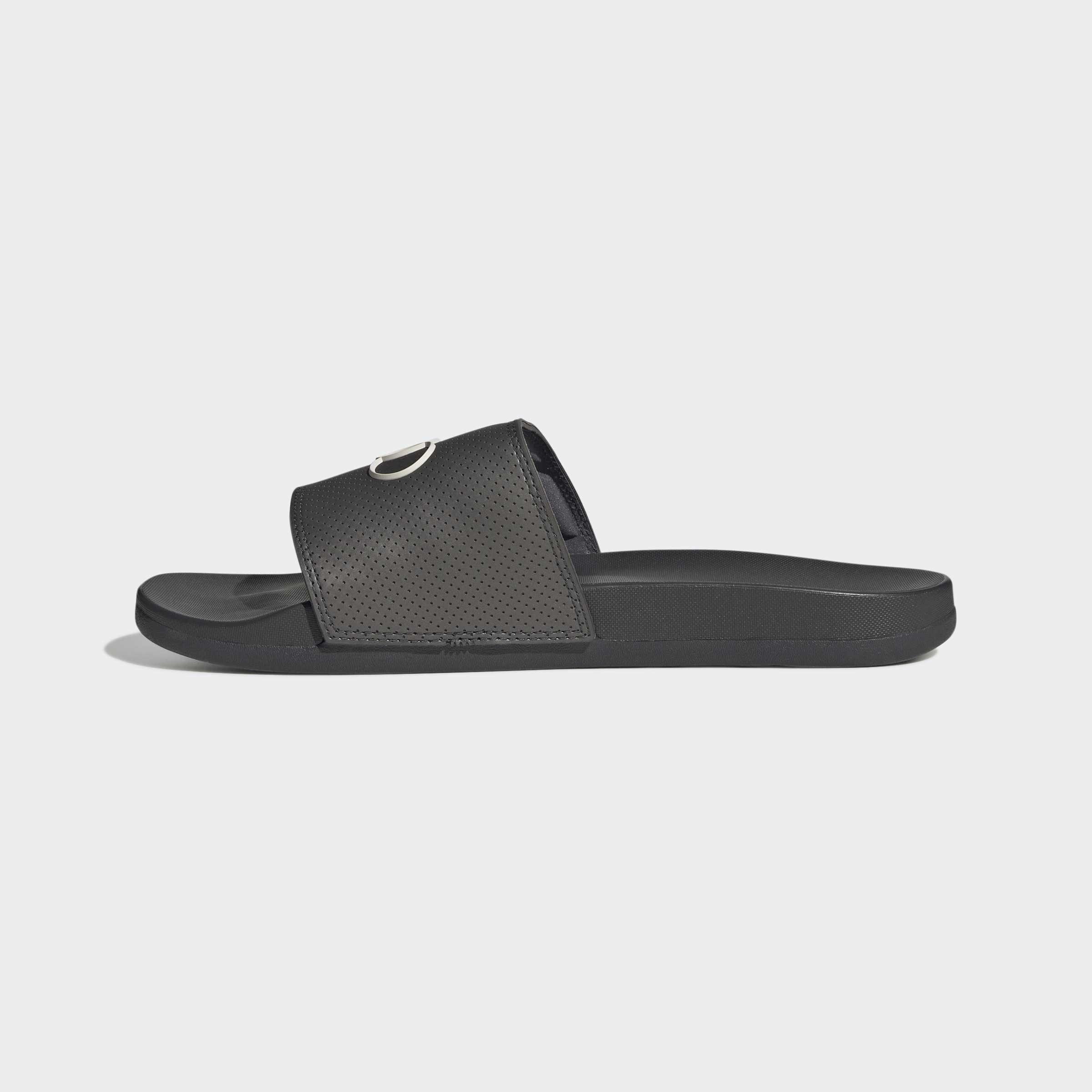 Unisex Adilette Comfort Audi Revolut F1 Team Slides, Black, A701_ONE, large image number 7