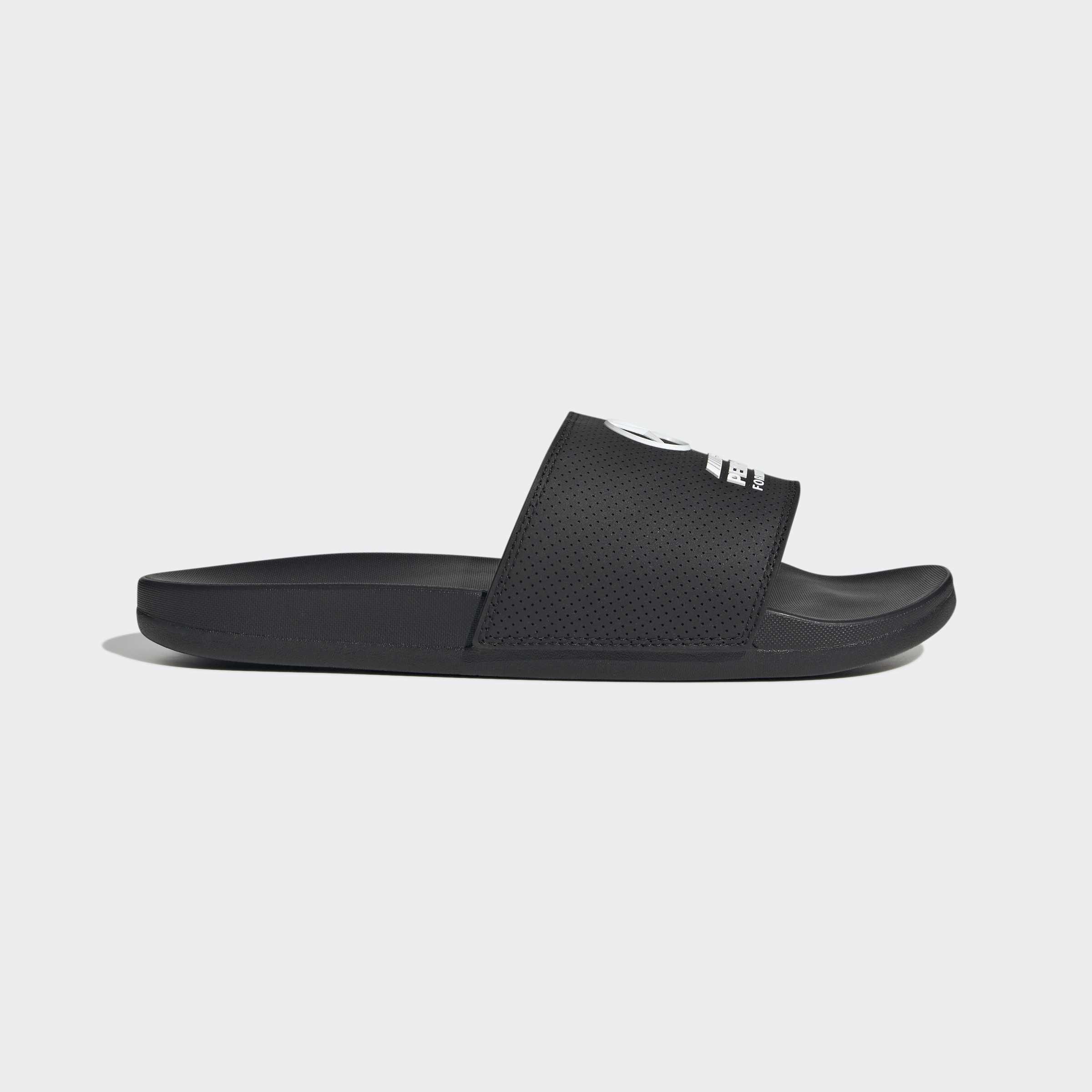 Unisex Adilette Comfort Mer Slides, Black