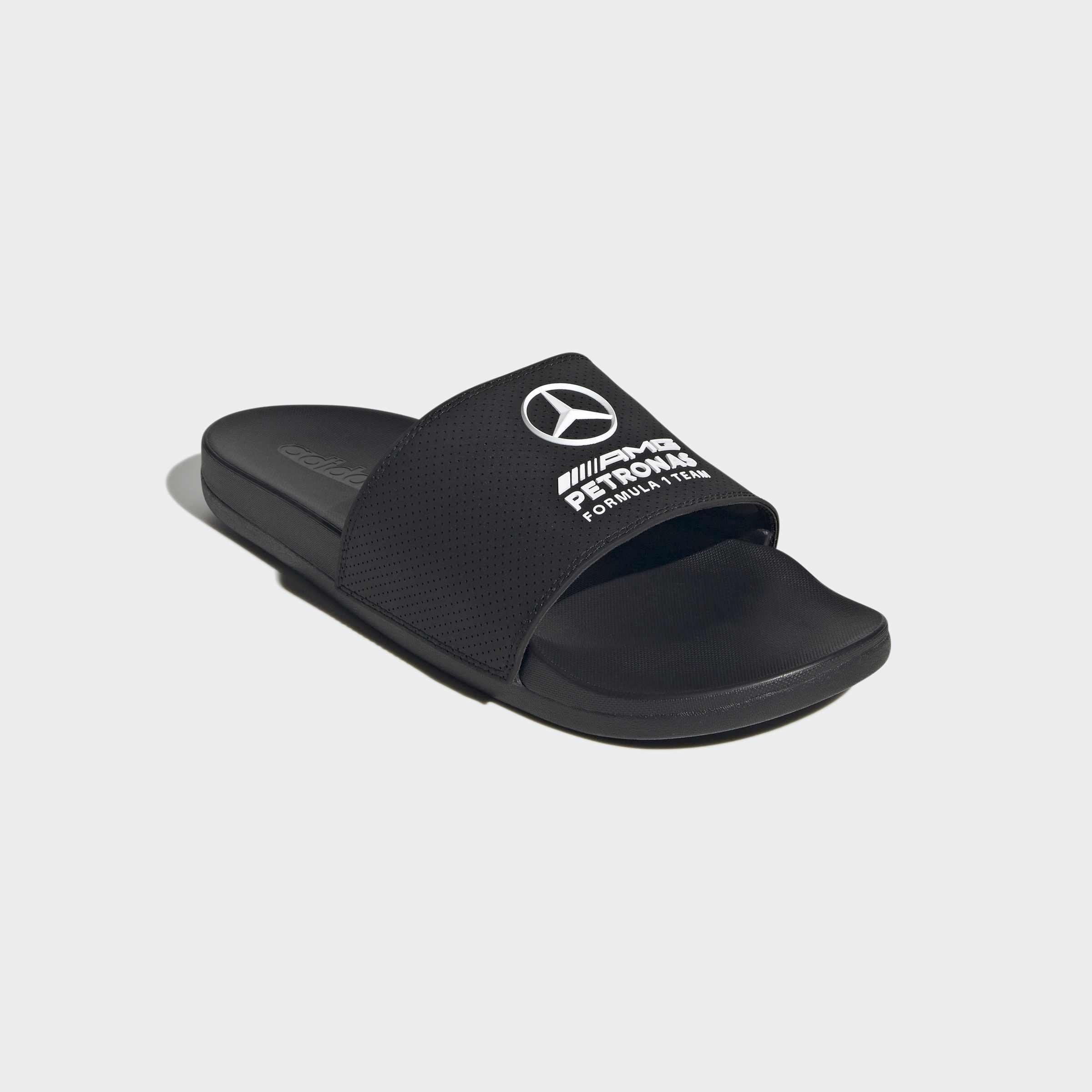 Unisex Adilette Comfort Mer Slides, Black, A701_ONE, large image number 2