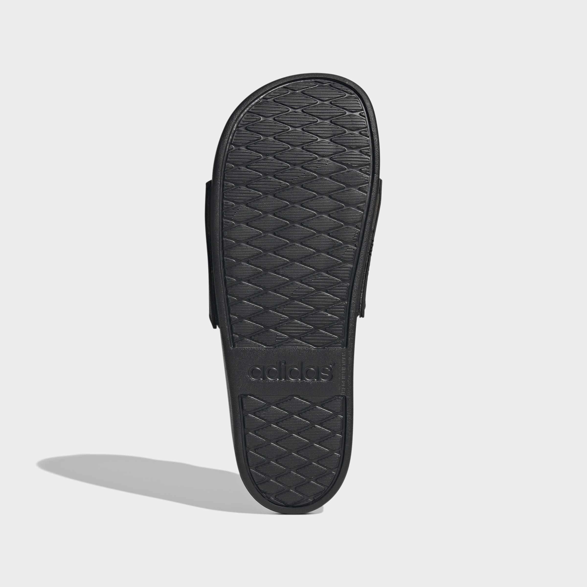 Unisex Adilette Comfort Mer Slides, Black, A701_ONE, large image number 8