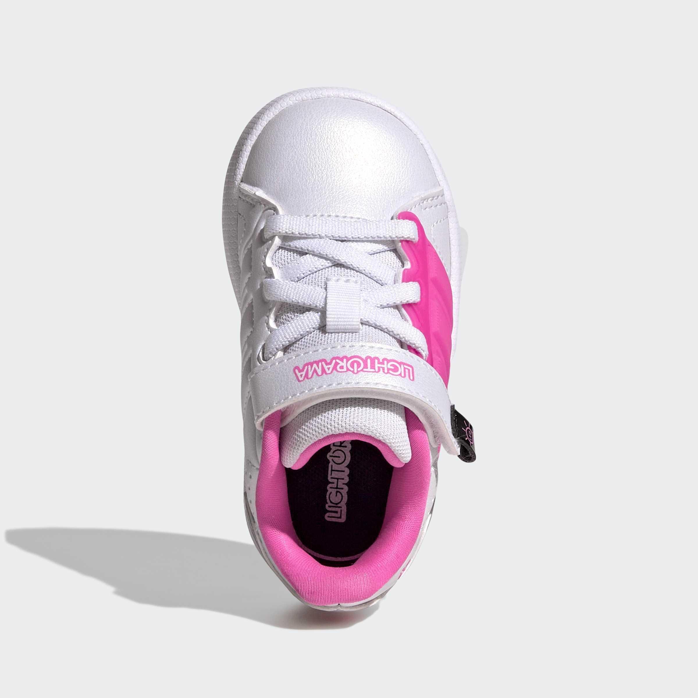 Kids Unisex Lightorama Court Shoes Infants, White