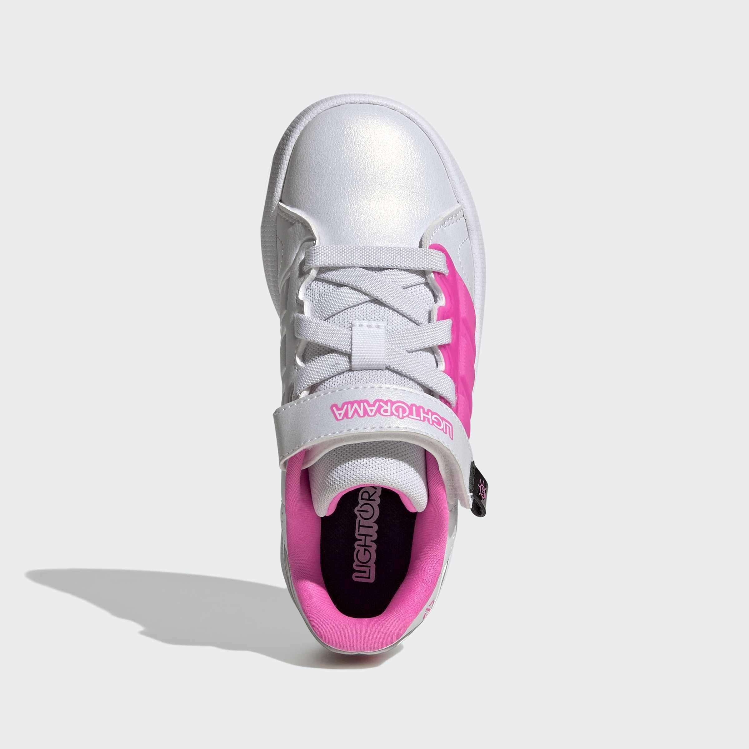 Kids Unisex Lightorama Court Shoes, White