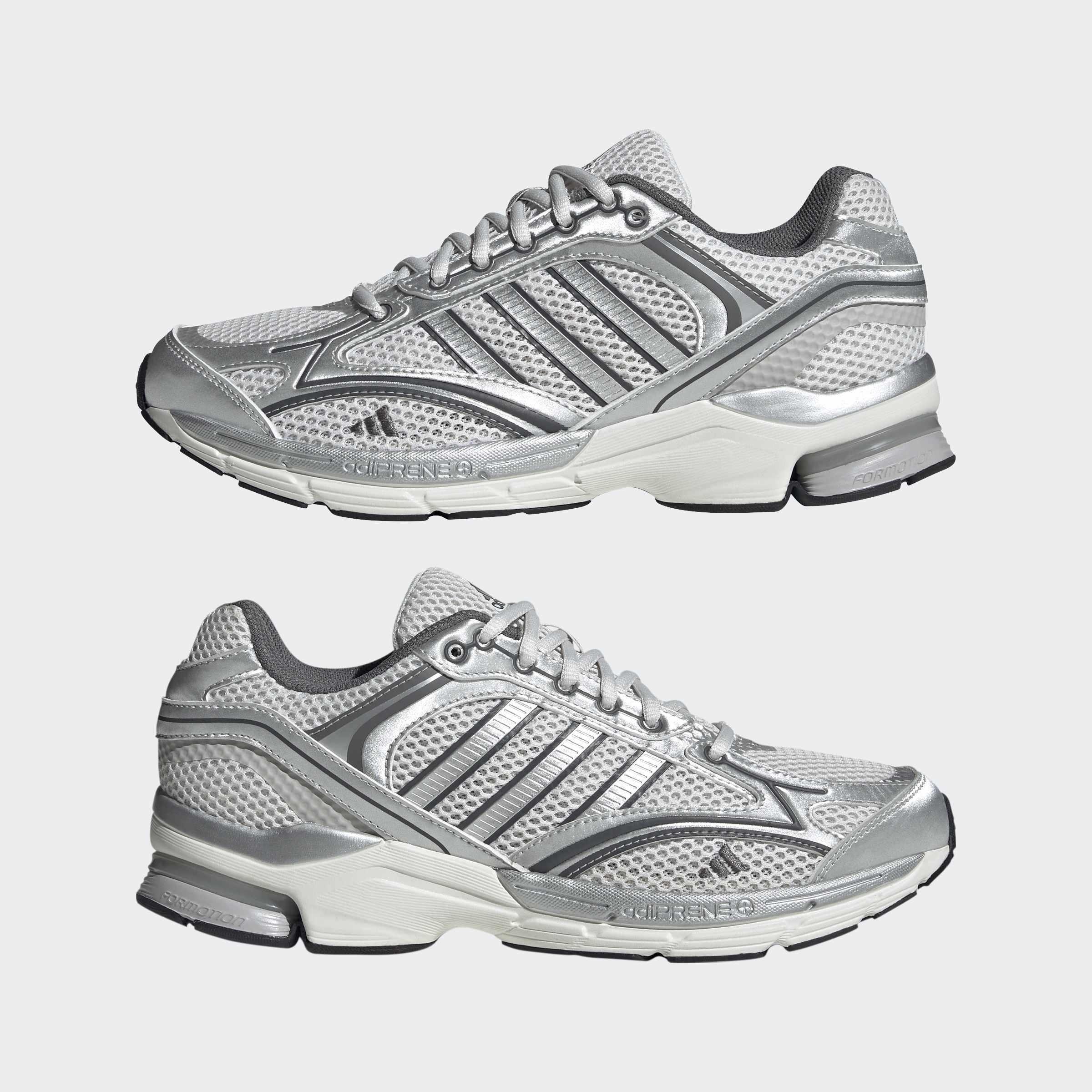 Unisex Spiritain 2000 Trainers, White, A701_ONE, large image number 8