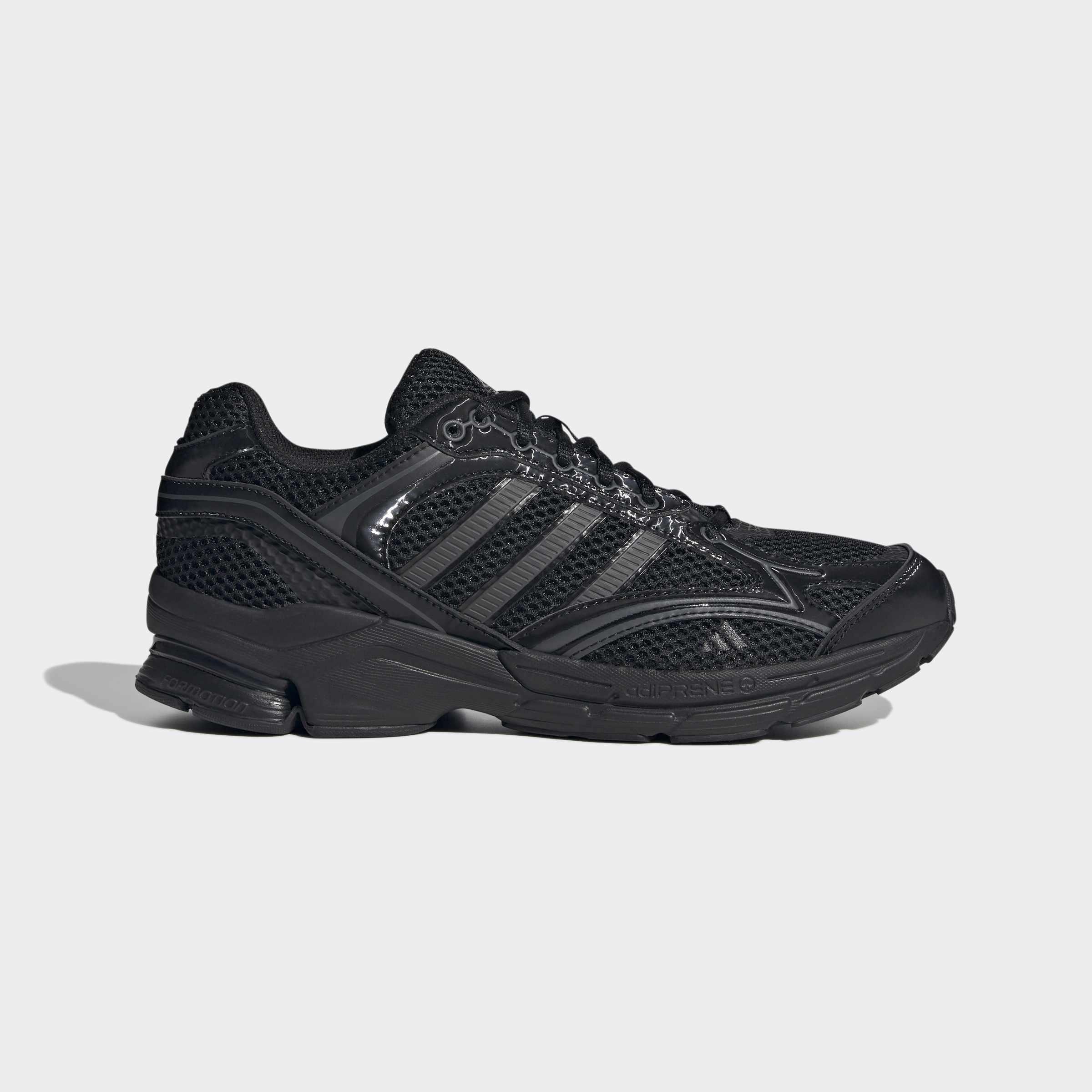 Unisex Spiritain 2000 Trainers, Black, A701_ONE, large image number 0