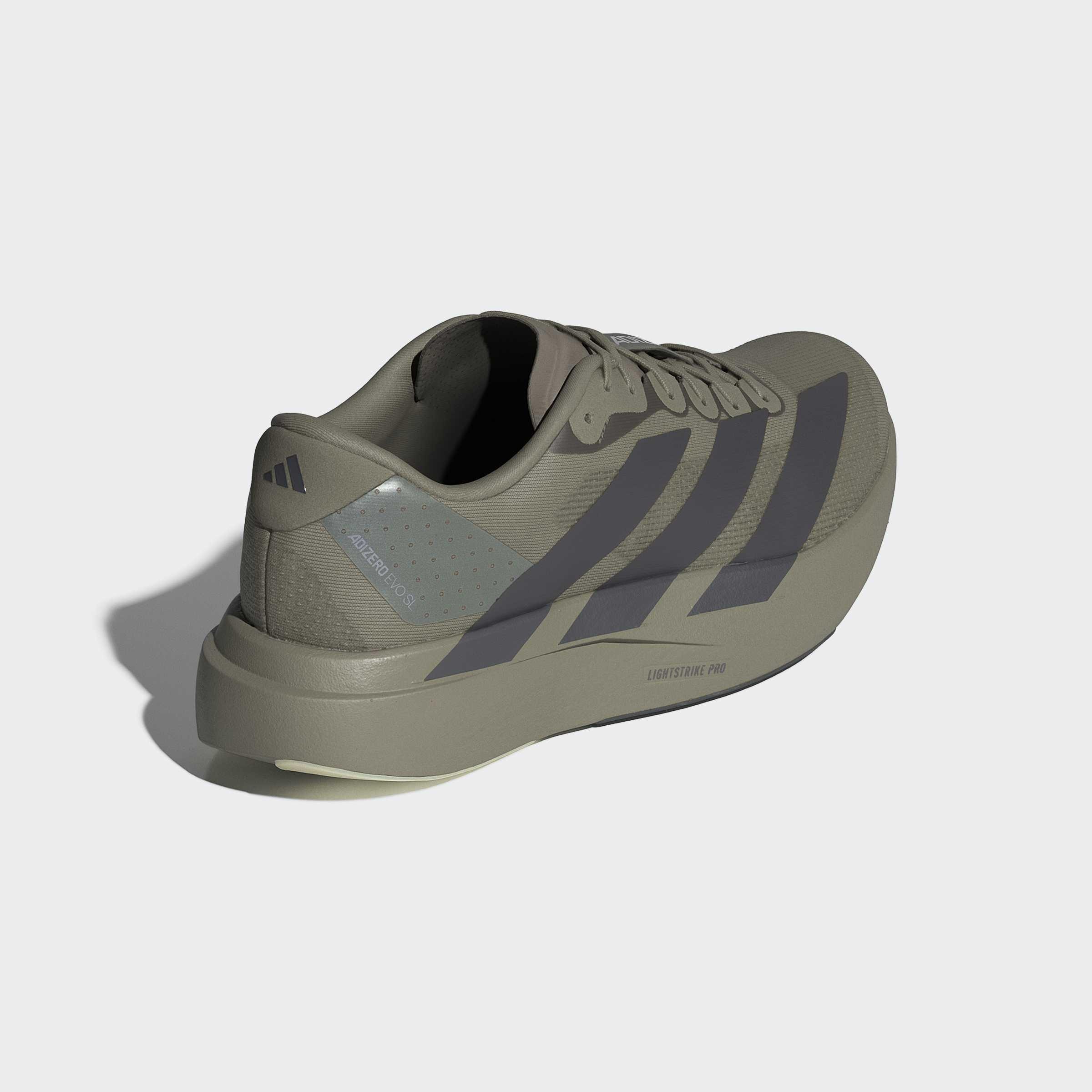 adizero Evo SL Shoes, Green, A701_ONE, large image number 3