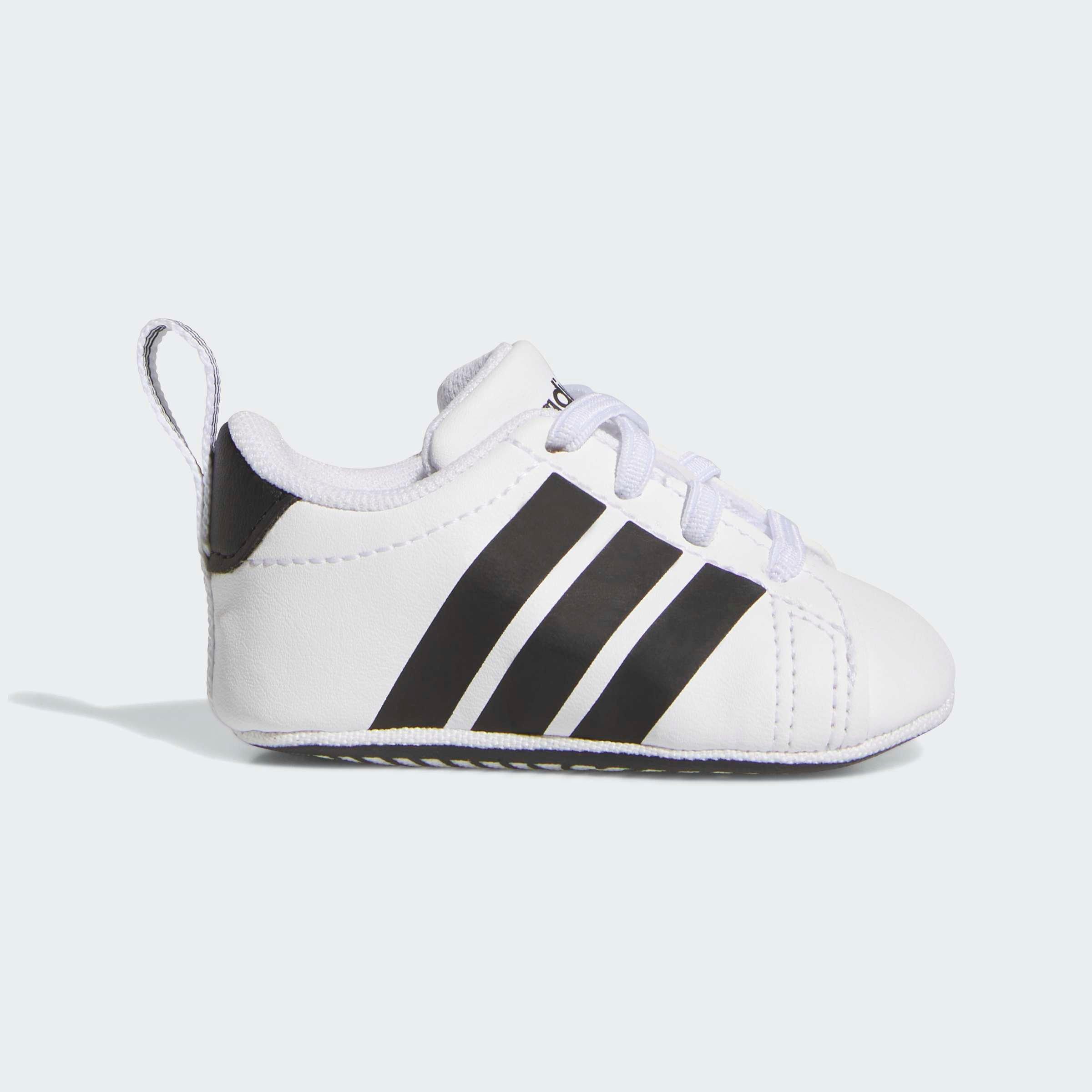 Kids Unisex Grand Court Shoes Crib, White