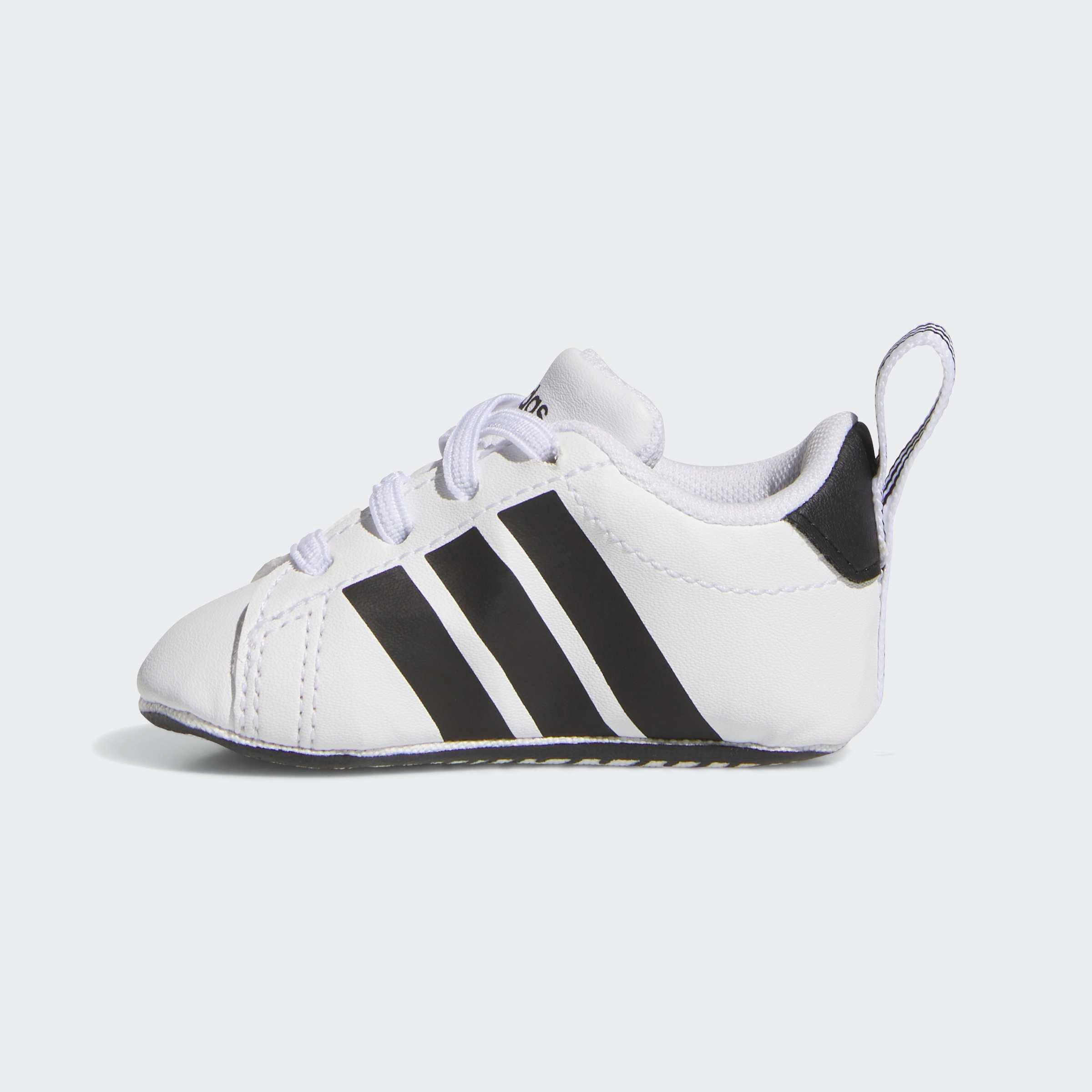 Kids Unisex Grand Court Shoes Crib, White, A701_ONE, large image number 3