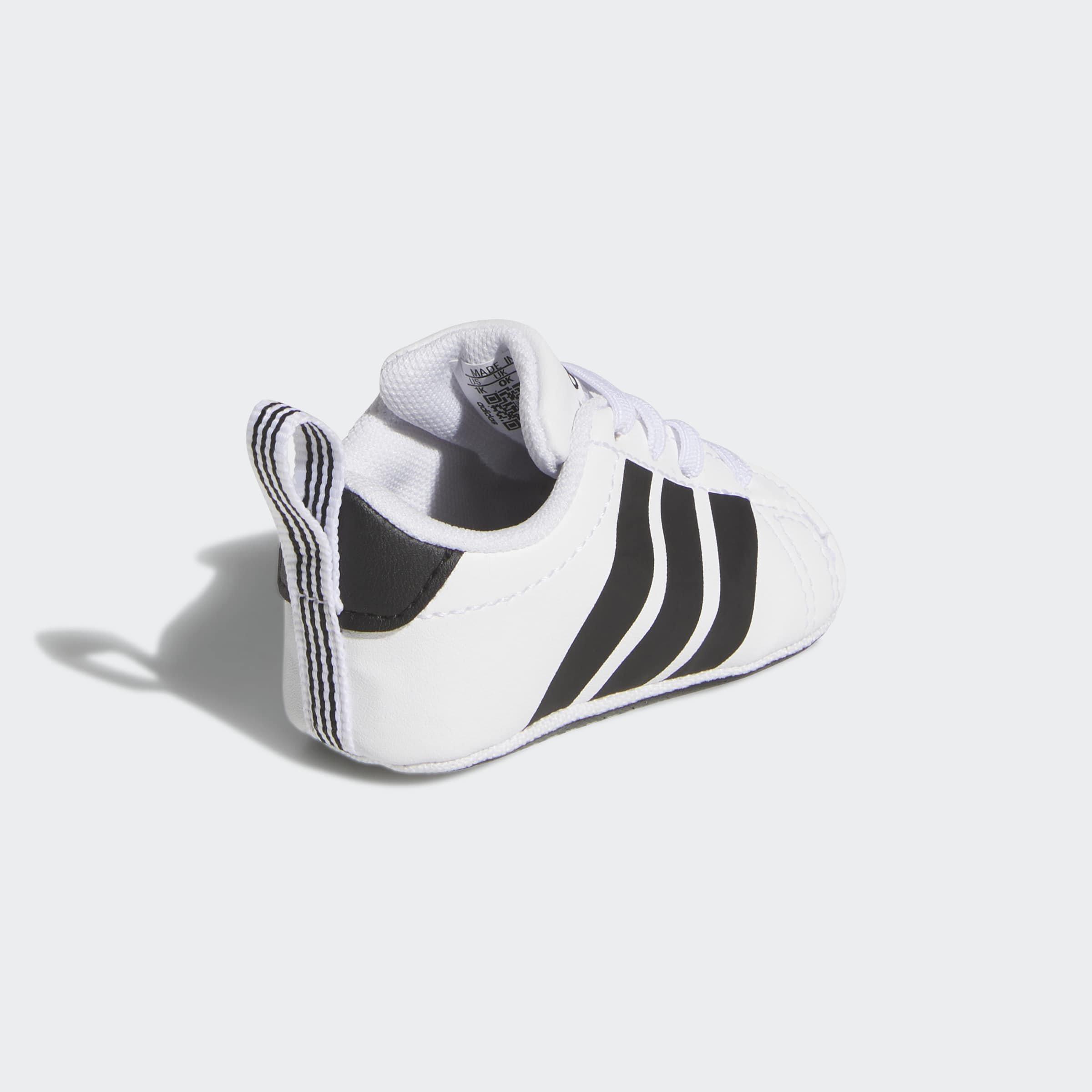 Kids Unisex Grand Court Shoes Crib, White, A701_ONE, large image number 5