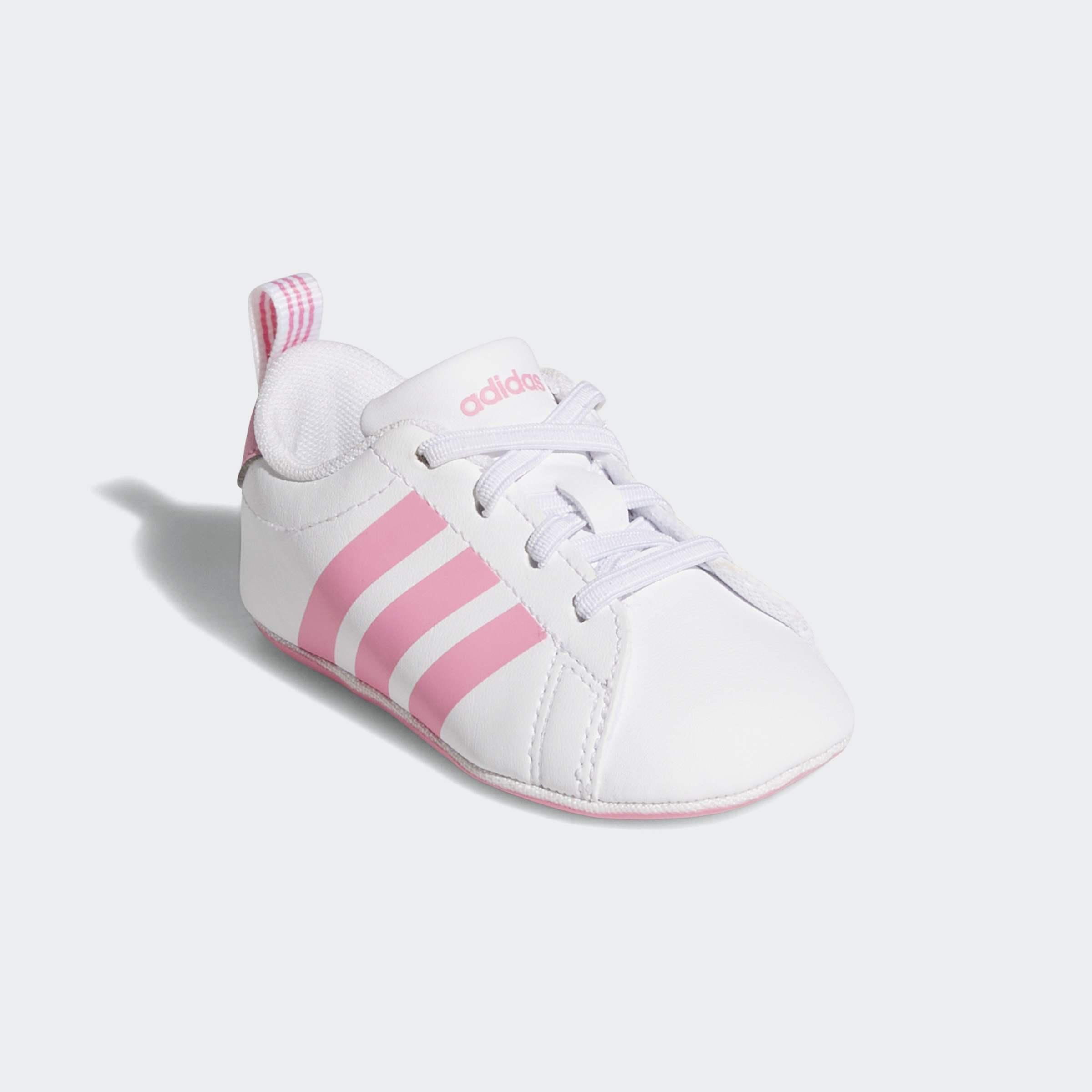 Kids Unisex Grand Court Shoes Crib, White, A701_ONE, large image number 2