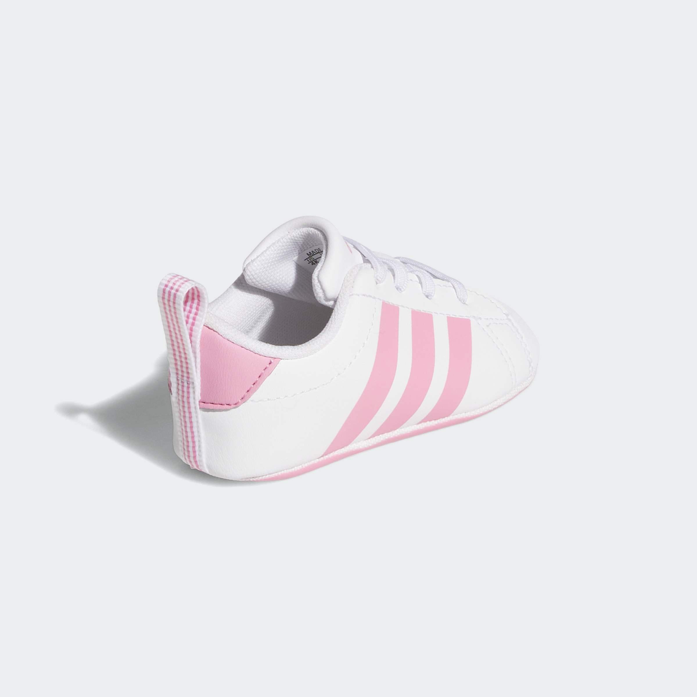 Kids Unisex Grand Court Shoes Crib, White, A701_ONE, large image number 3