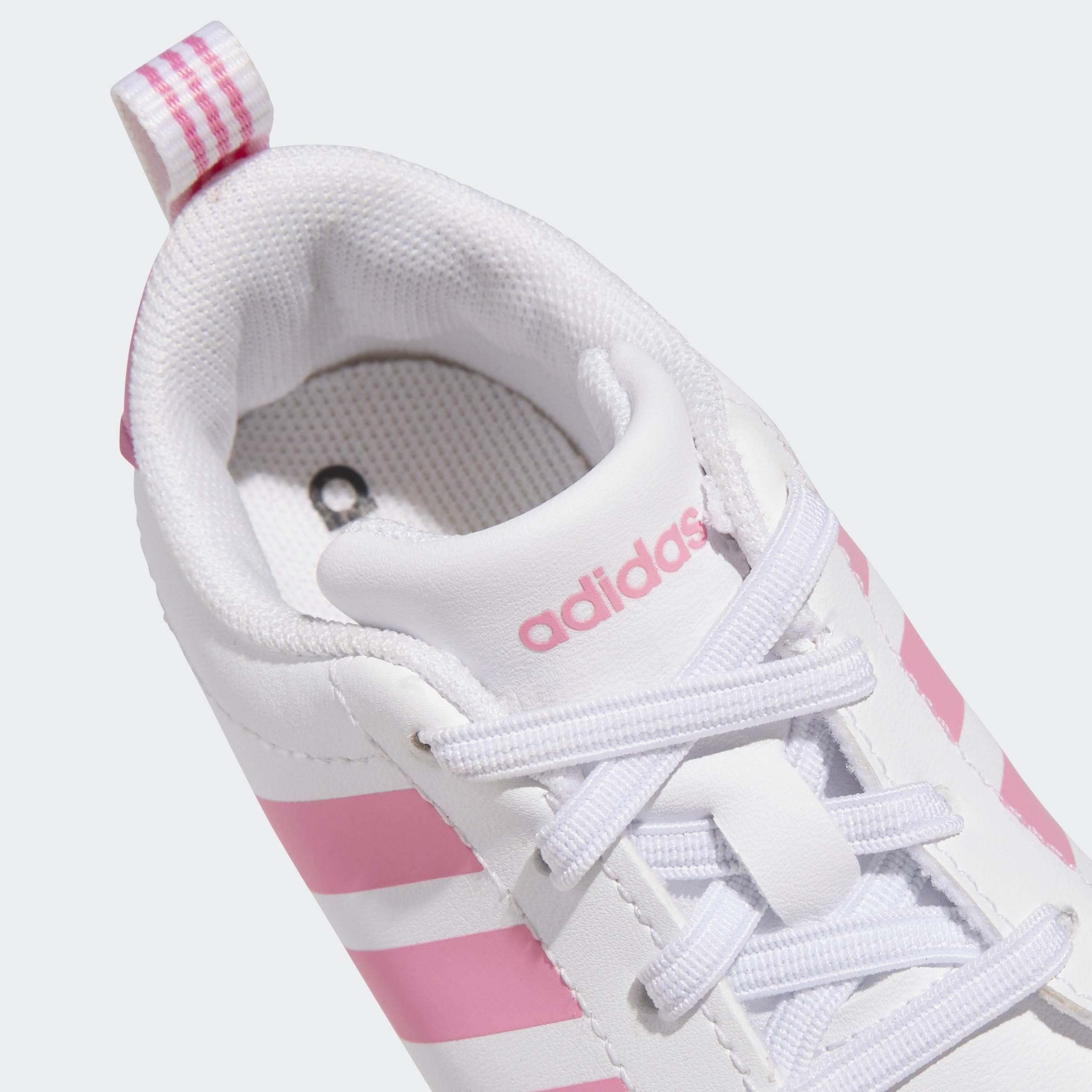 Kids Unisex Grand Court Shoes Crib, White, A701_ONE, large image number 4