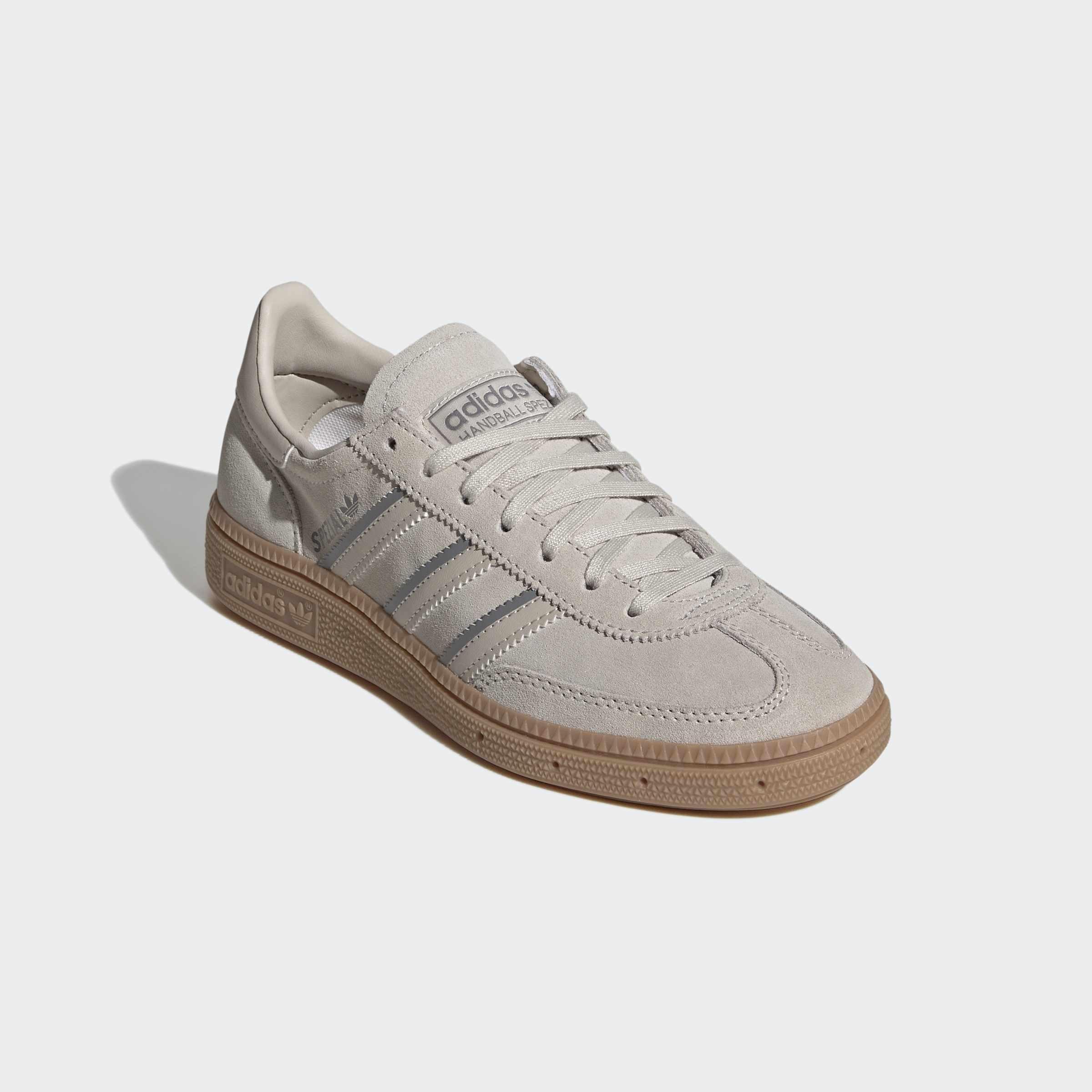 Kids Unisex Handball Spezial Shoes, Beige, A701_ONE, medium