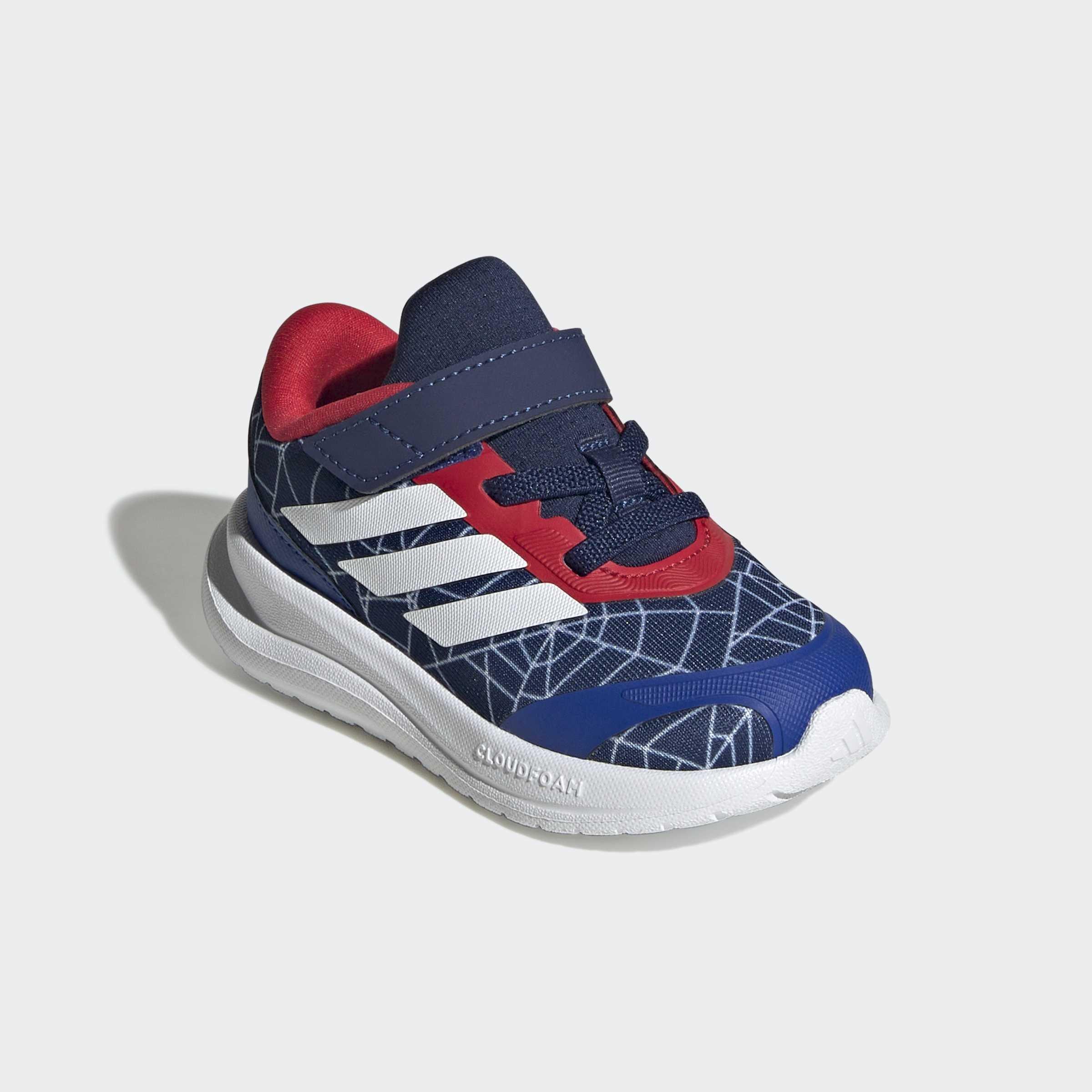 Kids Unisex adidas Marvel Spider-Man Runfalcon 6 Shoes, Blue, A701_ONE, large image number 3