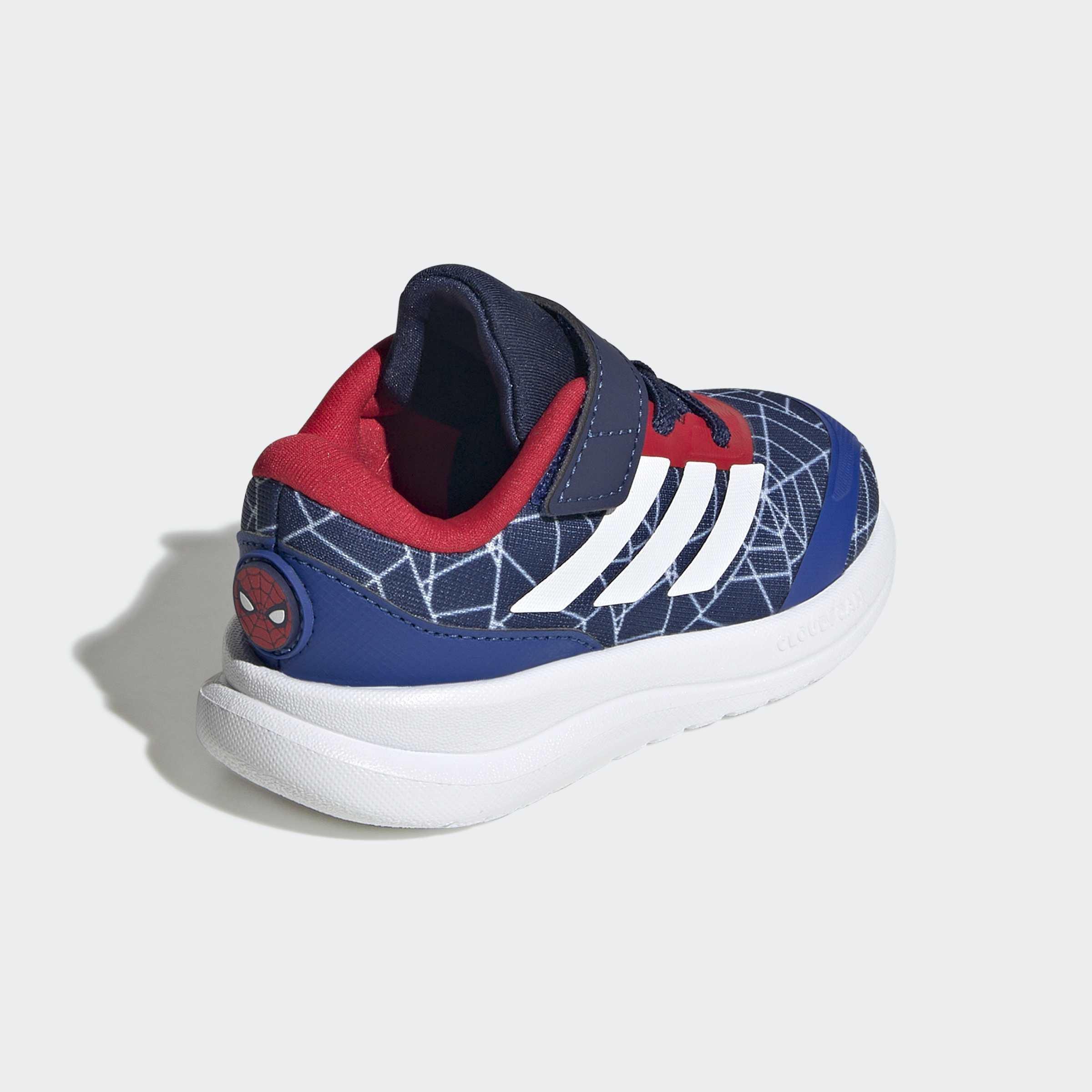 Kids Unisex adidas Marvel Spider-Man Runfalcon 6 Shoes, Blue, A701_ONE, large image number 4
