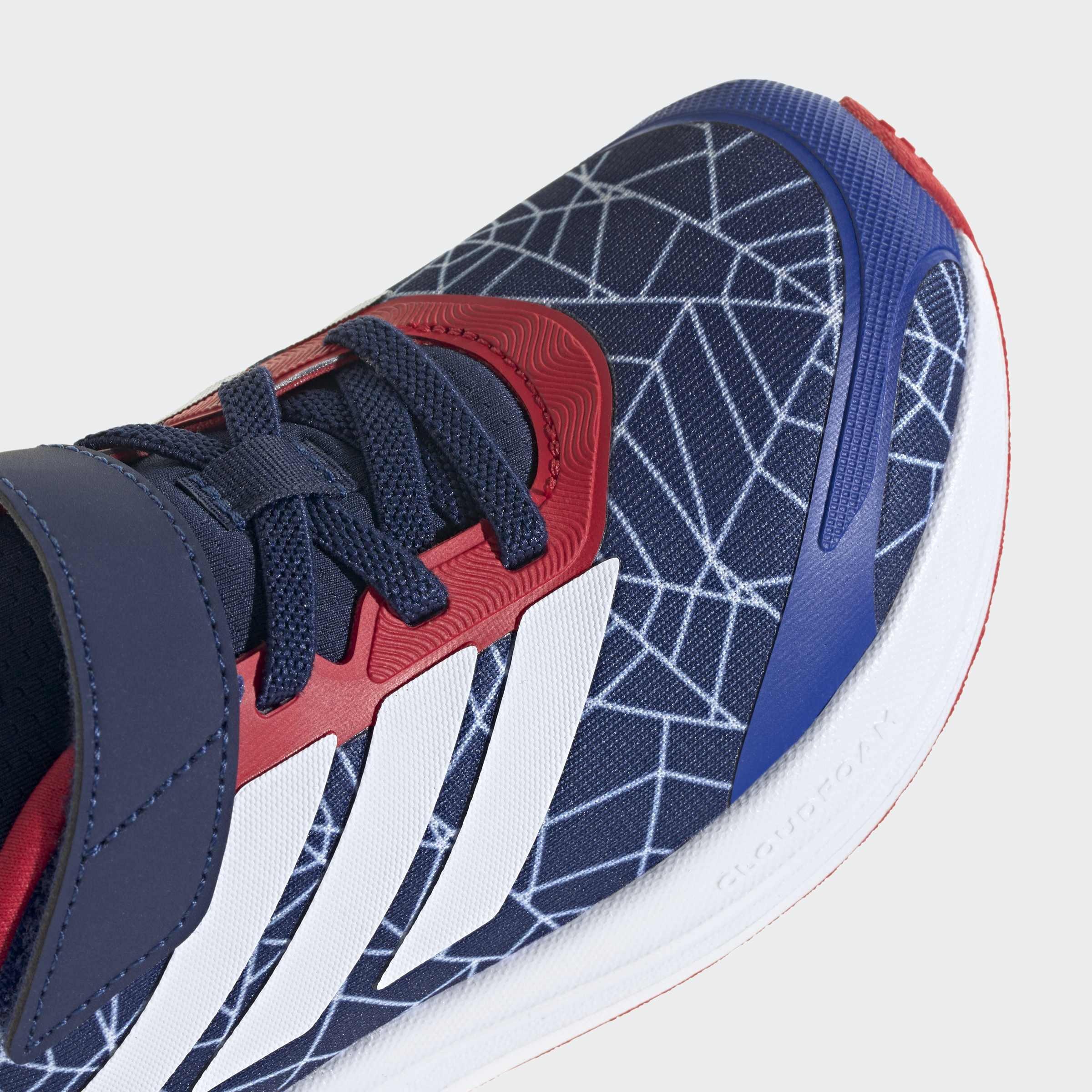 Kids Unisex adidas Marvel Spider-Man Runfalcon 6 Shoes, Blue, A701_ONE, large image number 4