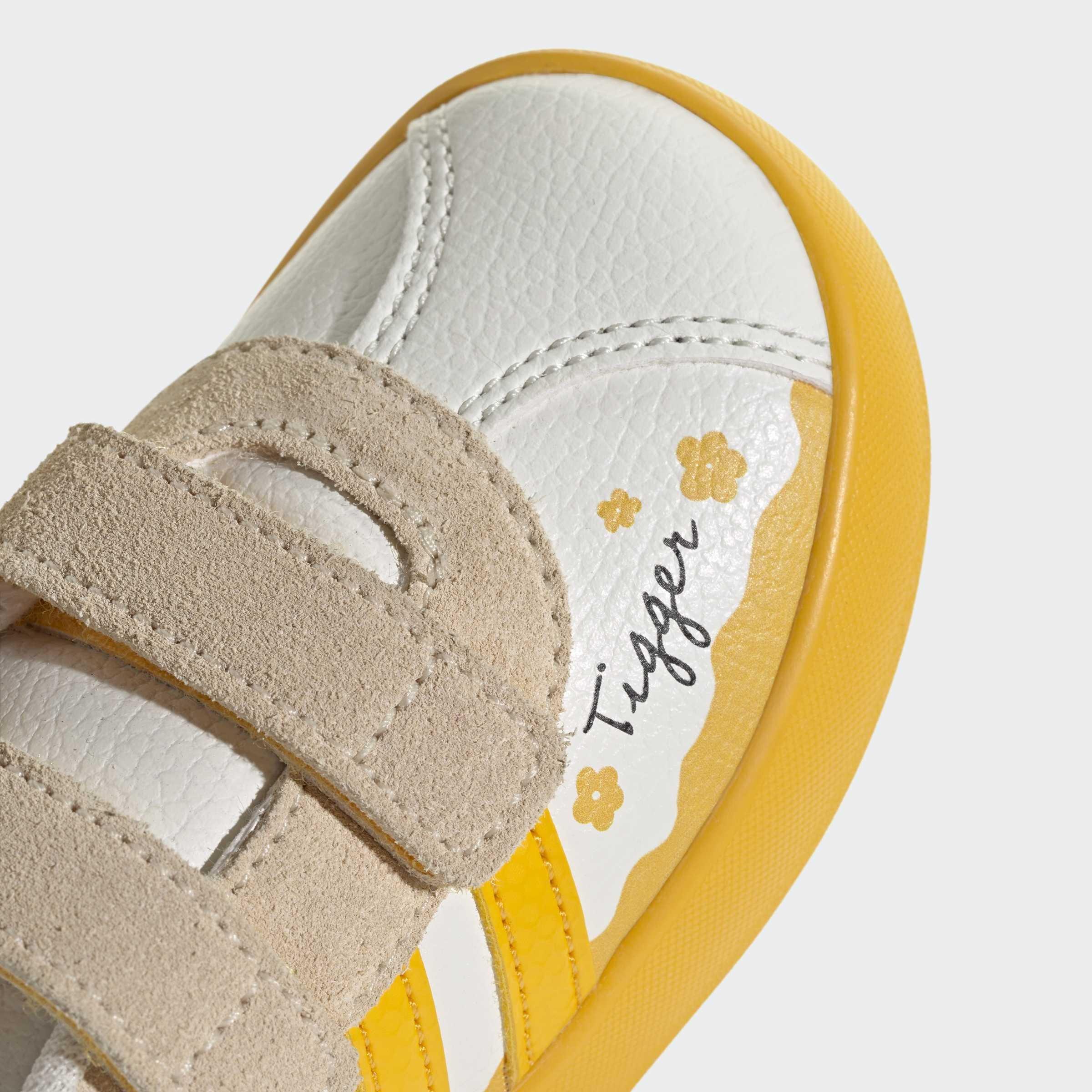Kids Unisex adidas Disney VL Court 3.0 Shoes Infants, White, A701_ONE, large image number 5