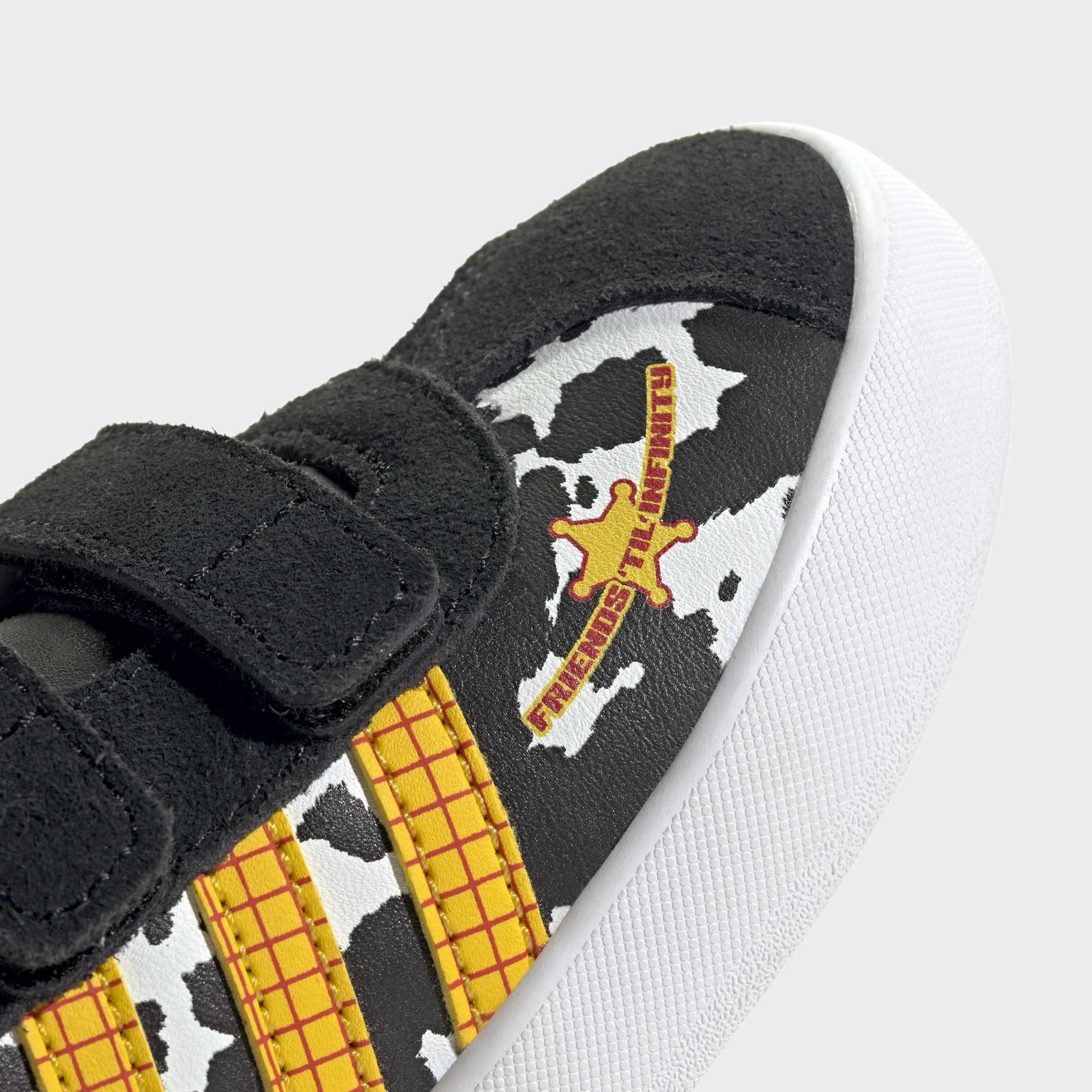 Kids Unisex adidas Pixar Toy Story VL Court 3.0 Shoes Infants, White, A701_ONE, large image number 5