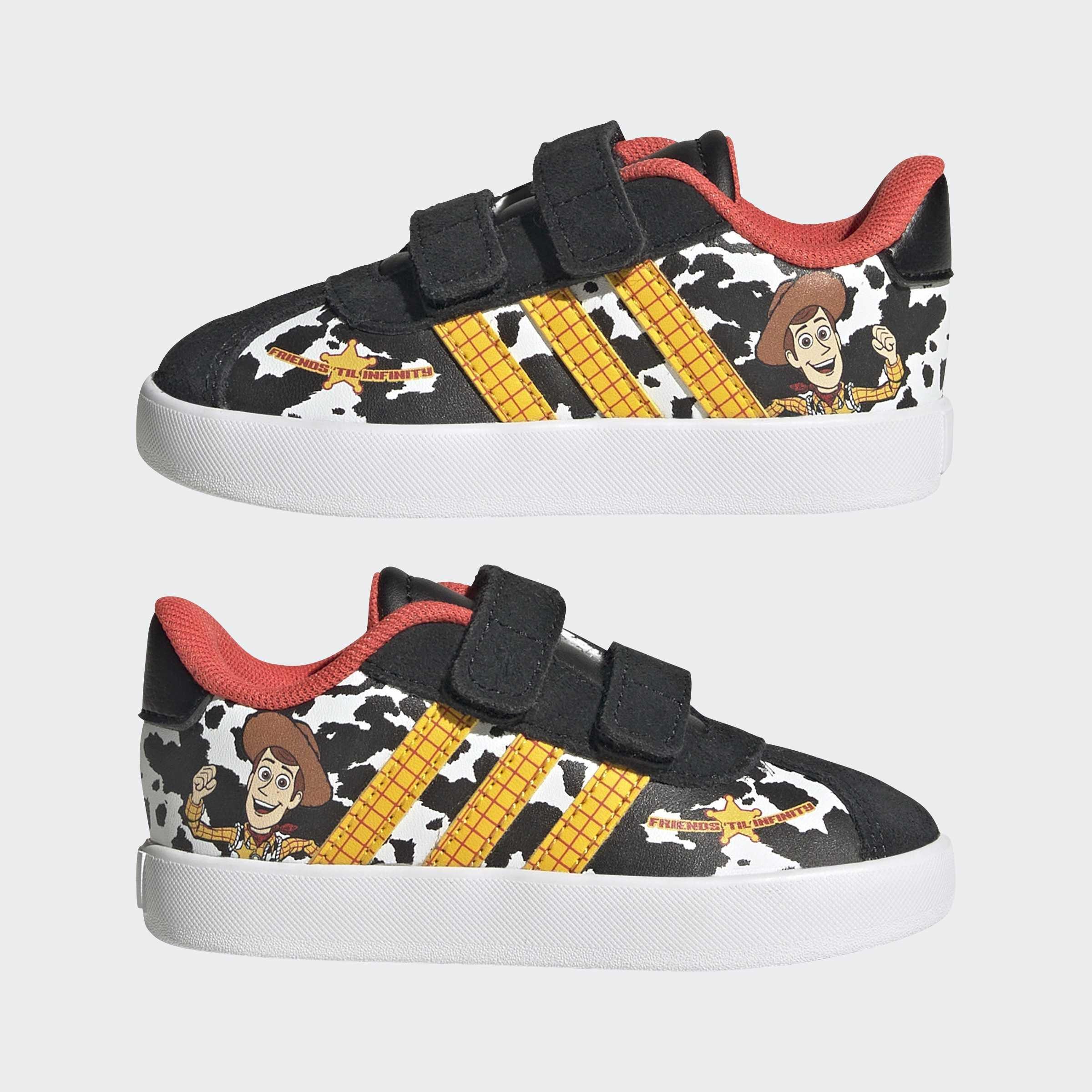 Kids Unisex adidas Pixar Toy Story VL Court 3.0 Shoes Infants, White, A701_ONE, large image number 8