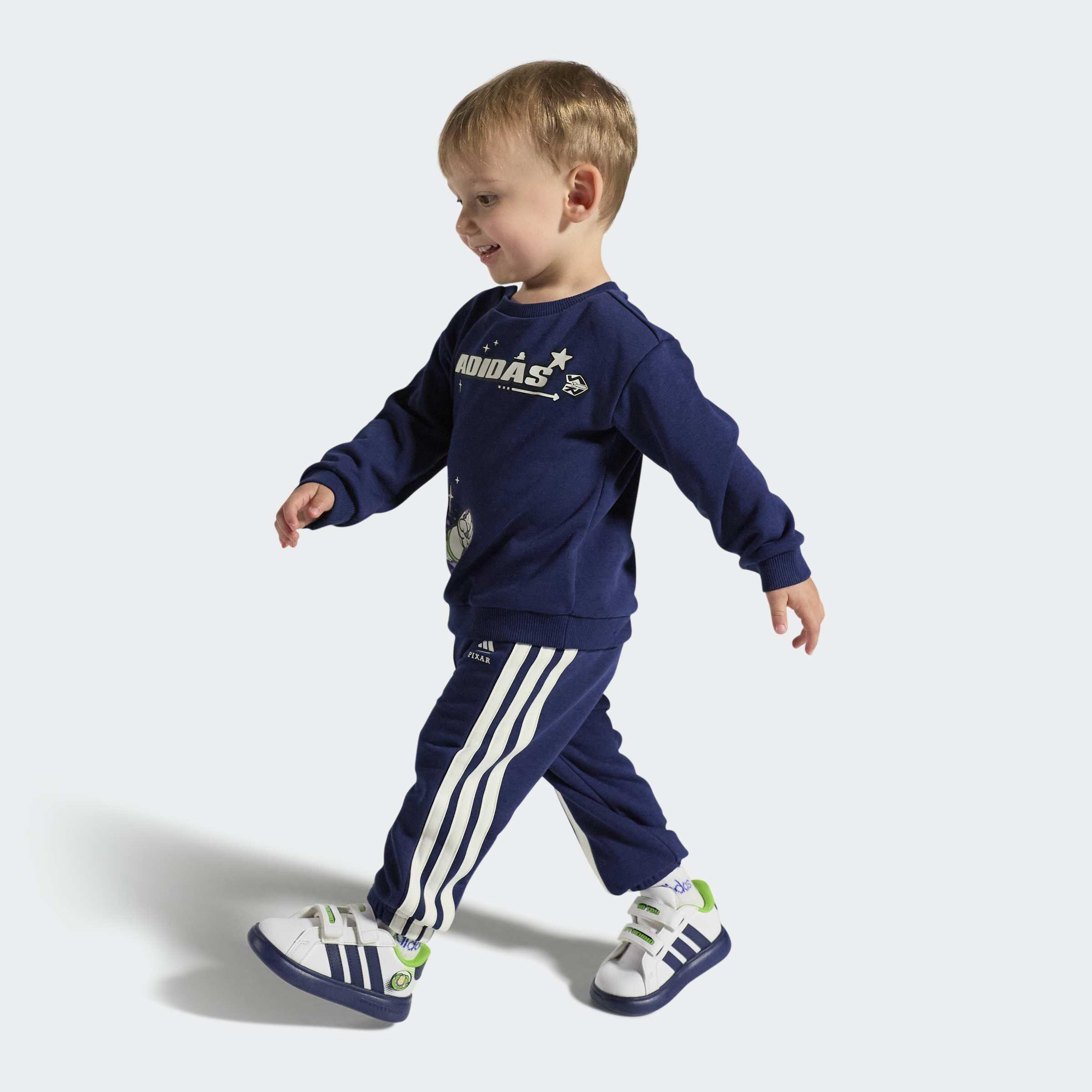 Kids Unisex adidas Pixar Toy Story Grand Court 3.0 Bubble Shoes Infants, White, A701_ONE, large image number 3