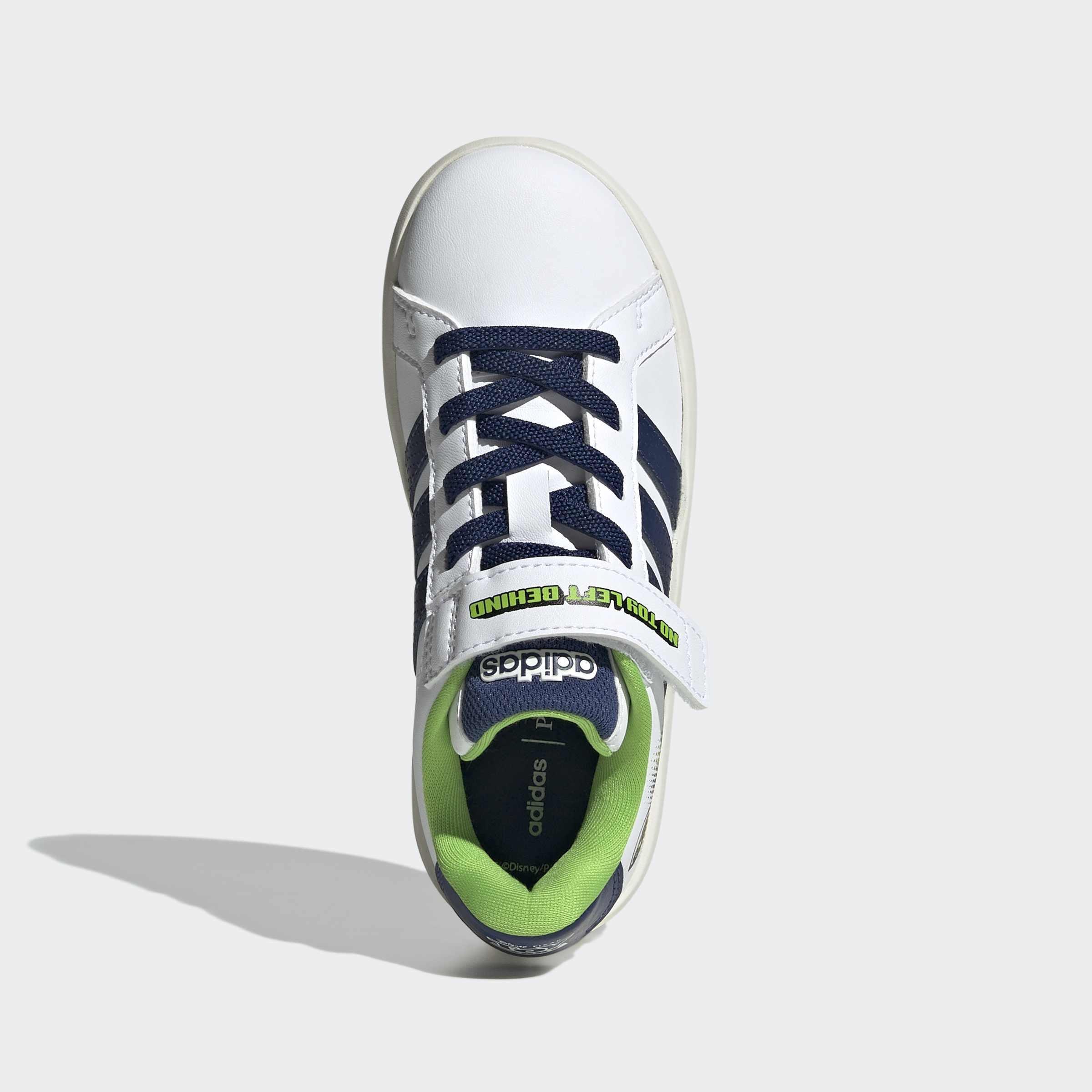Kids Unisex adidas Pixar Toy Story Grand Court Shoes, White