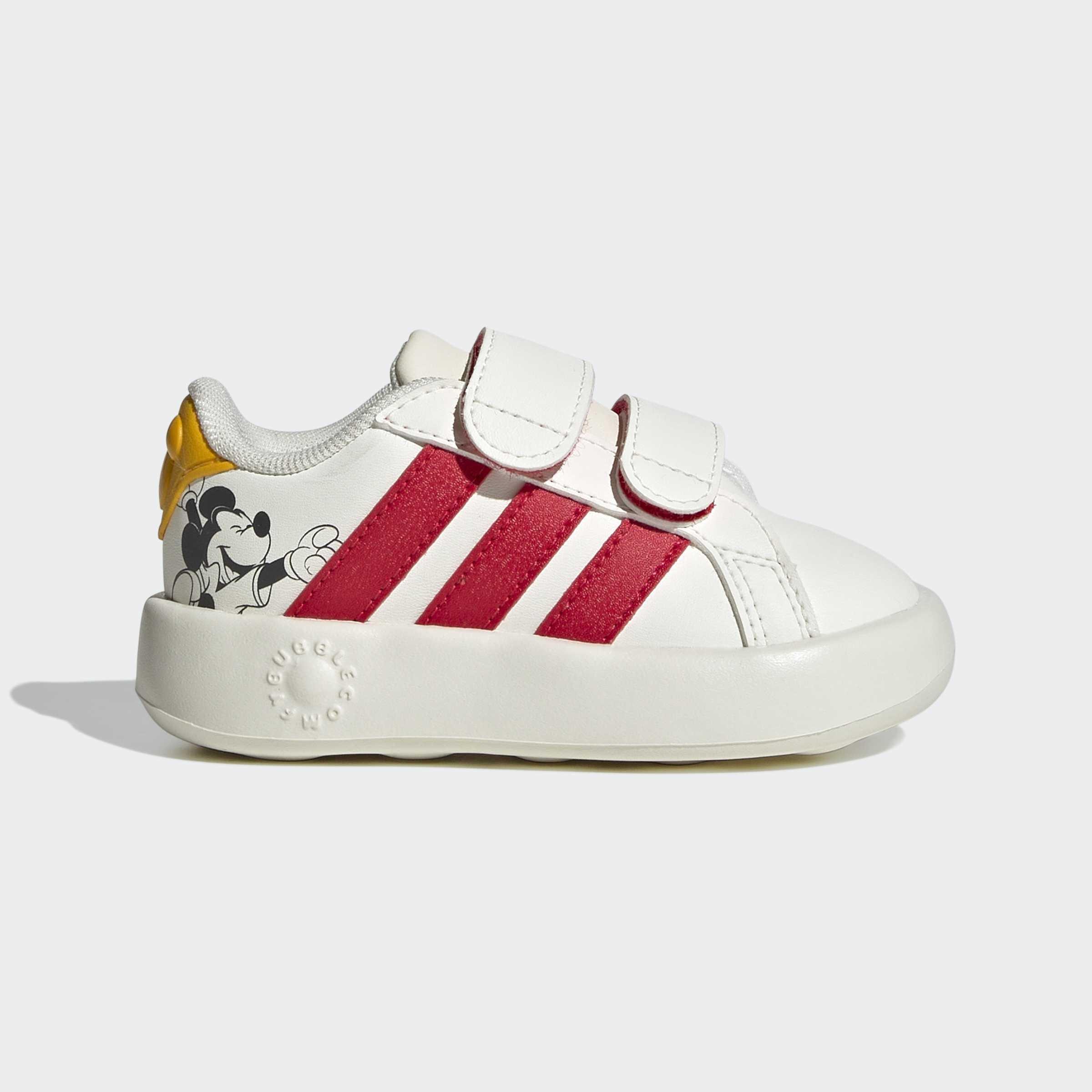 Kids Unisex adidas Disney Mickey Mouse Grand Court Shoes Infants, White